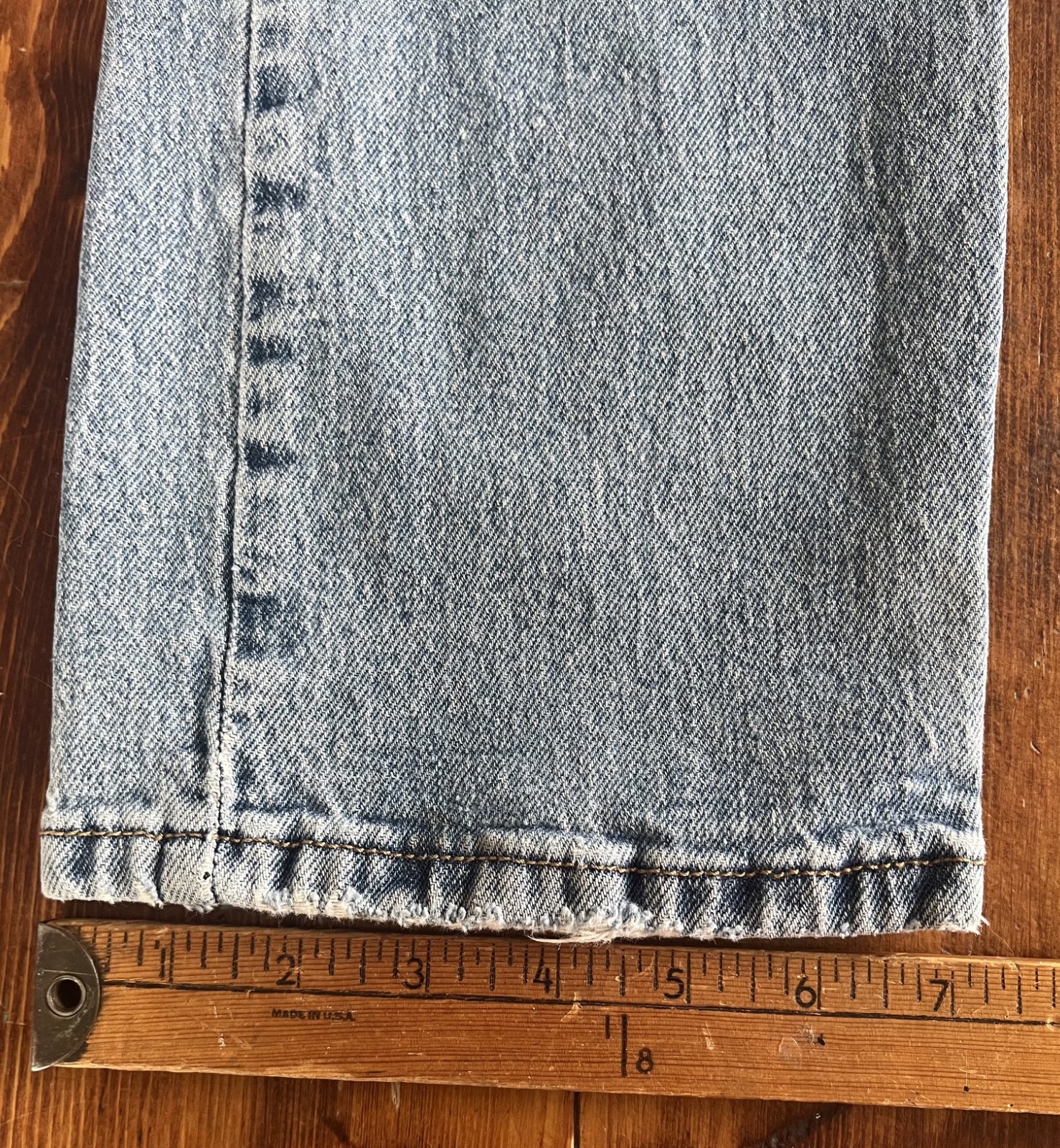 Lee Jeans Men’s Slim Fit Blue Medium Wash Denim Dungarees Workwear 32×29 (30×27)
