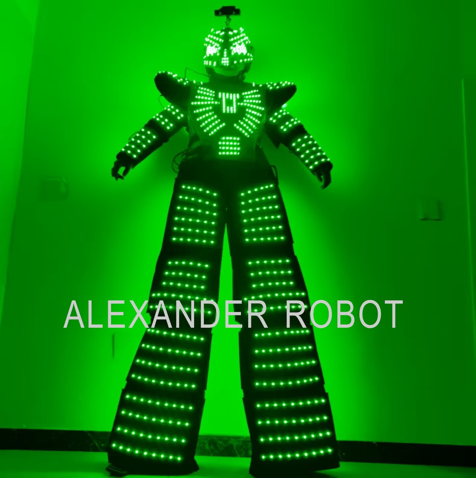 full Light Robot Costume Suits Jacket -Included A Jacket and Control,shipping