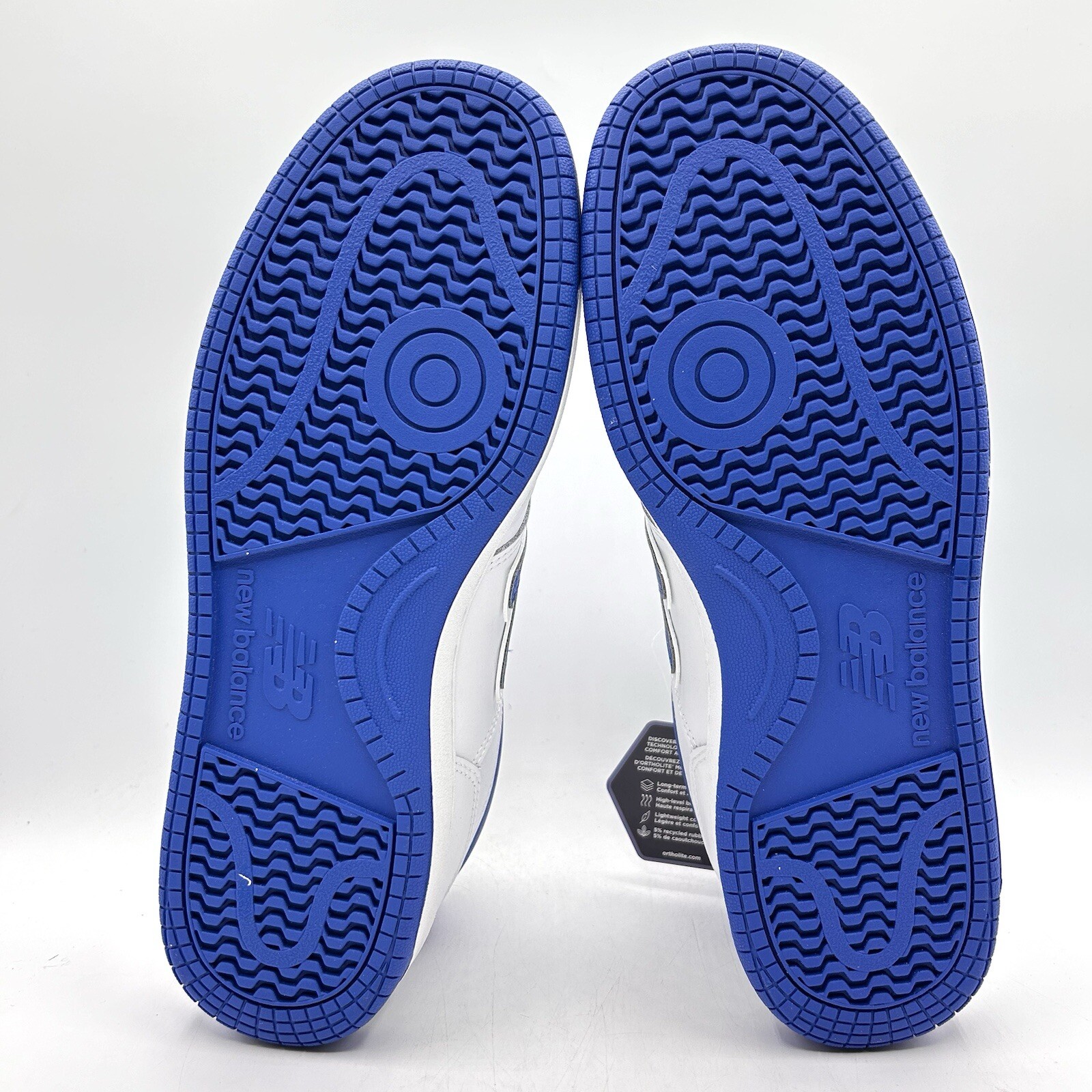 New Balance Men’s 480 Lifestyle Size 10 D (Medium) White/Blue |BB480LCB|