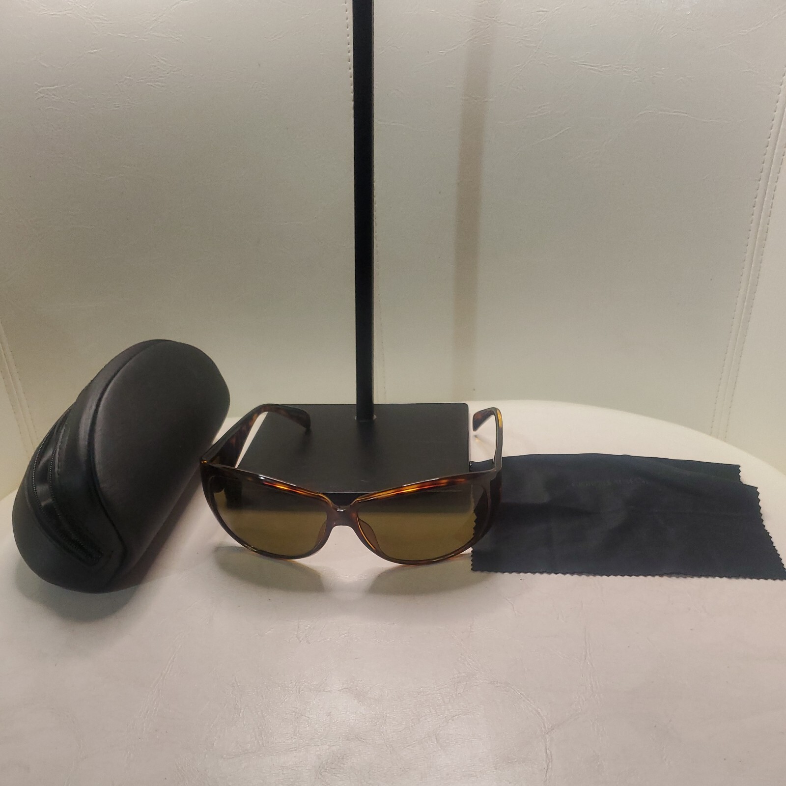 Preowned Giorgio Armani Sunglasses. Wide High Bridge Fit.