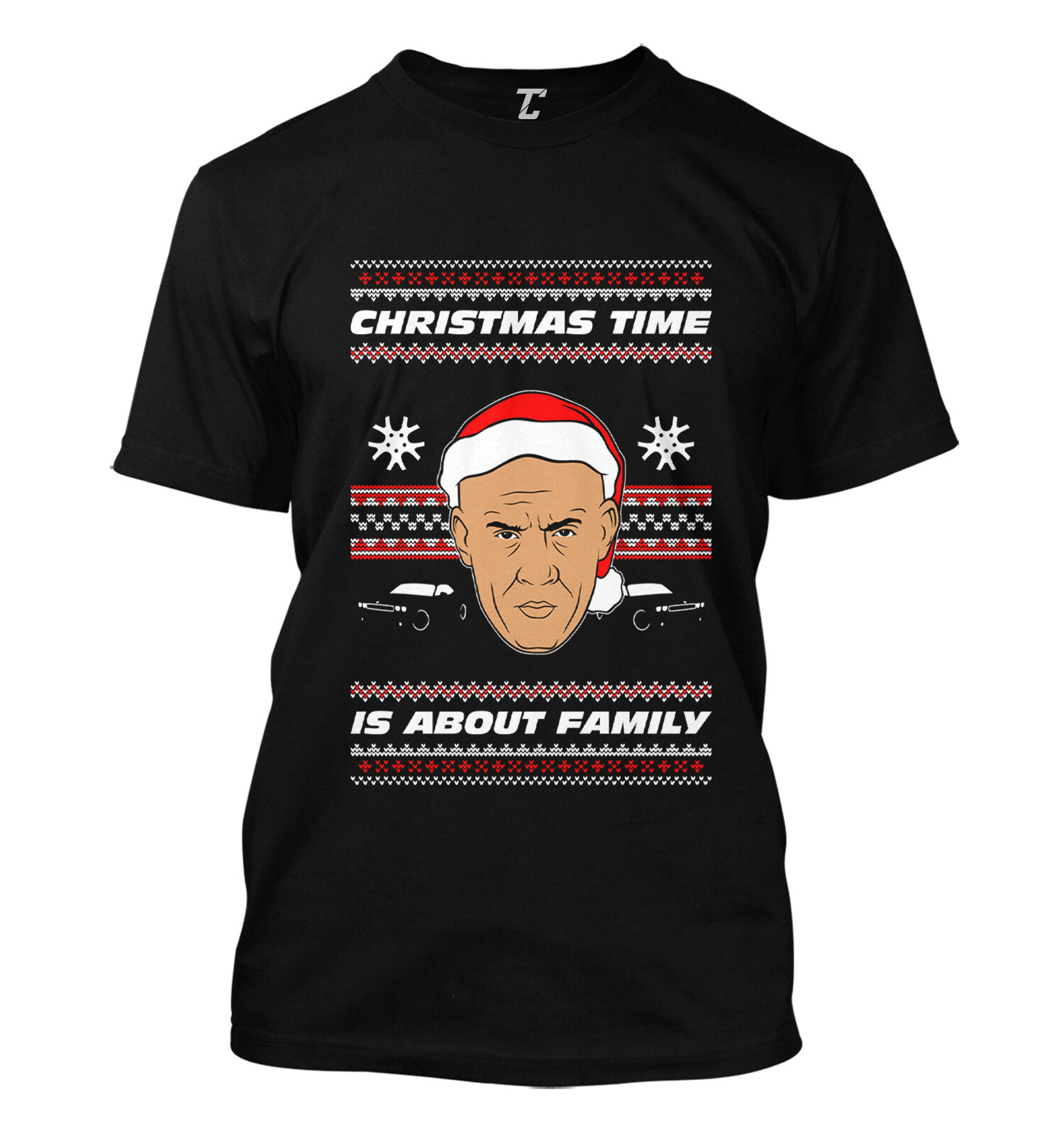 Christmas Time Is About Family – Furious Dom Toretto Men’s T-shirt