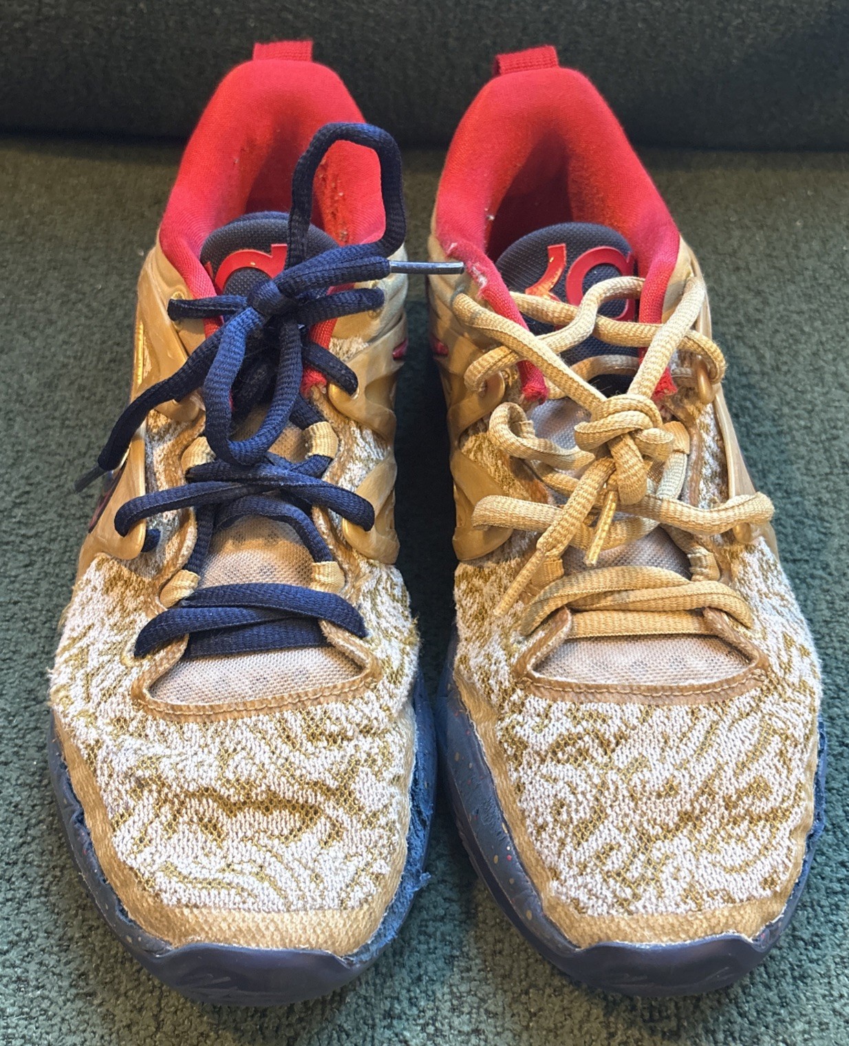 Nike KD 15 EP Olympics Shoes ‘Metallic Gold’ (DC1975-700) Size 9.5
