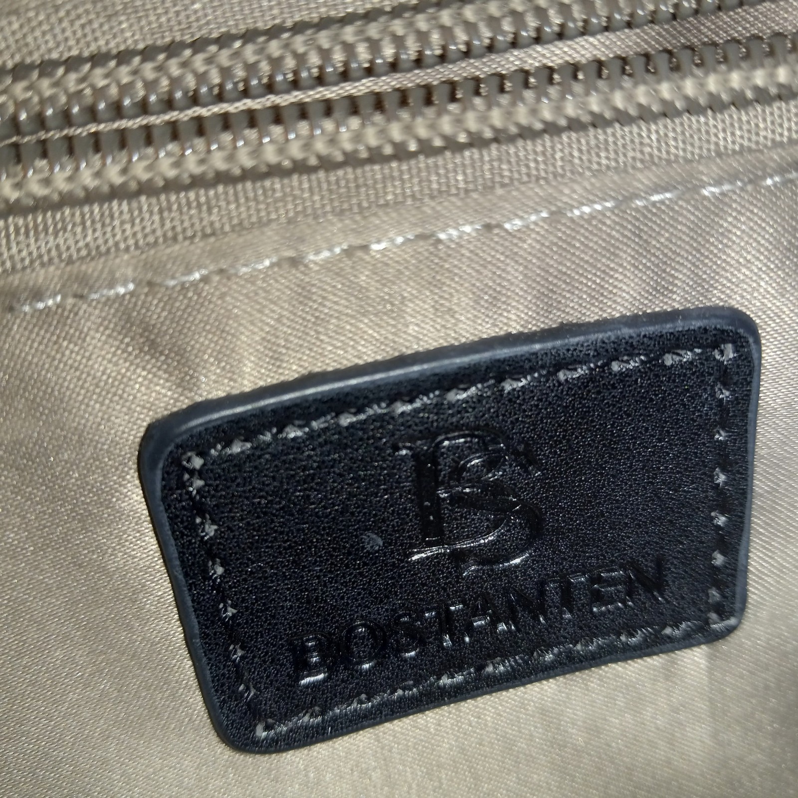 BOSTANTEN Genuine Leather 15.6 inch Laptop Backpack Travel College Shoulder Bag