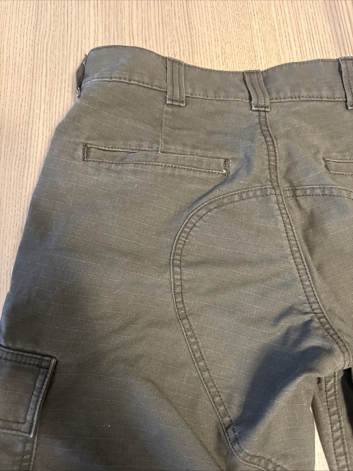 Dickies Skateboarding Cargo Shorts Mens Size 29 Olive Moss Green 11” Inseam Y2K