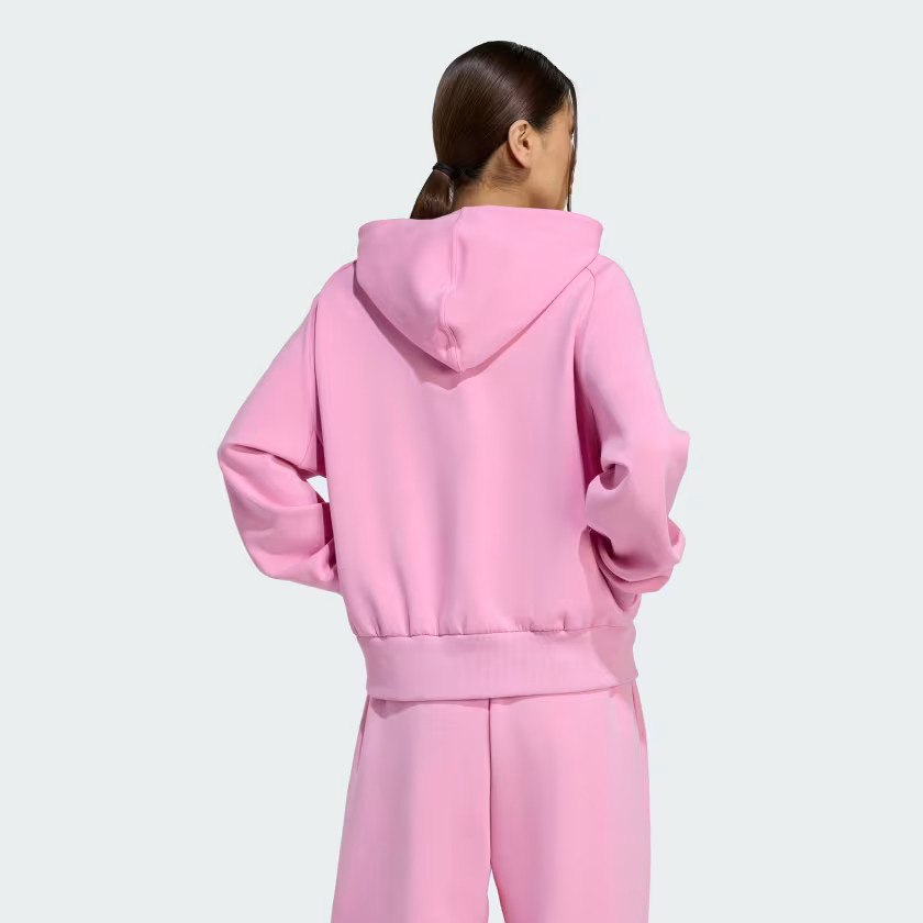adidas women SOFT LUX FULL-ZIP HOODIE