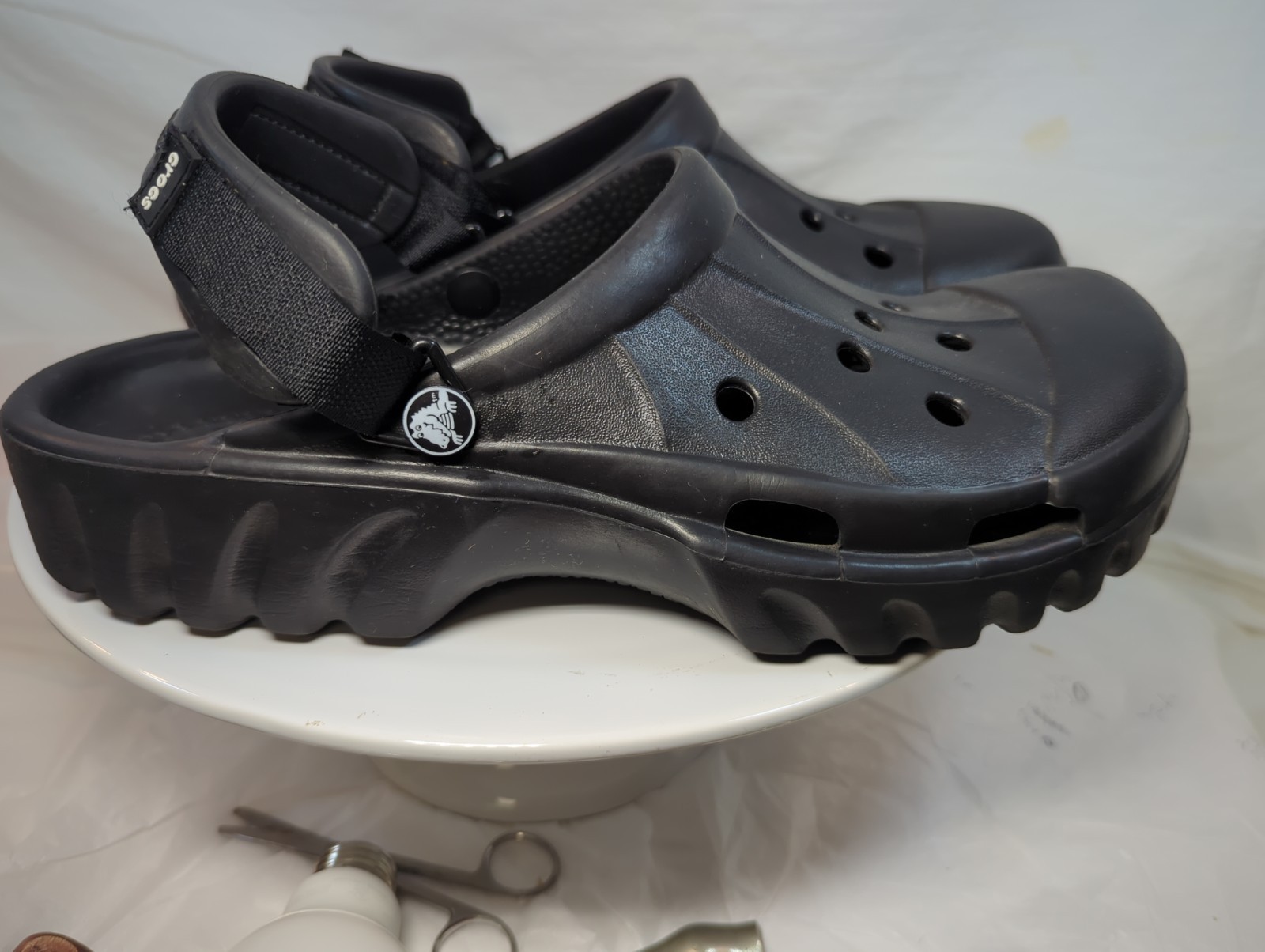 Crocs Off Road Sport Clogs Slides Slip On Adjustable Slingback Shoe M 12
