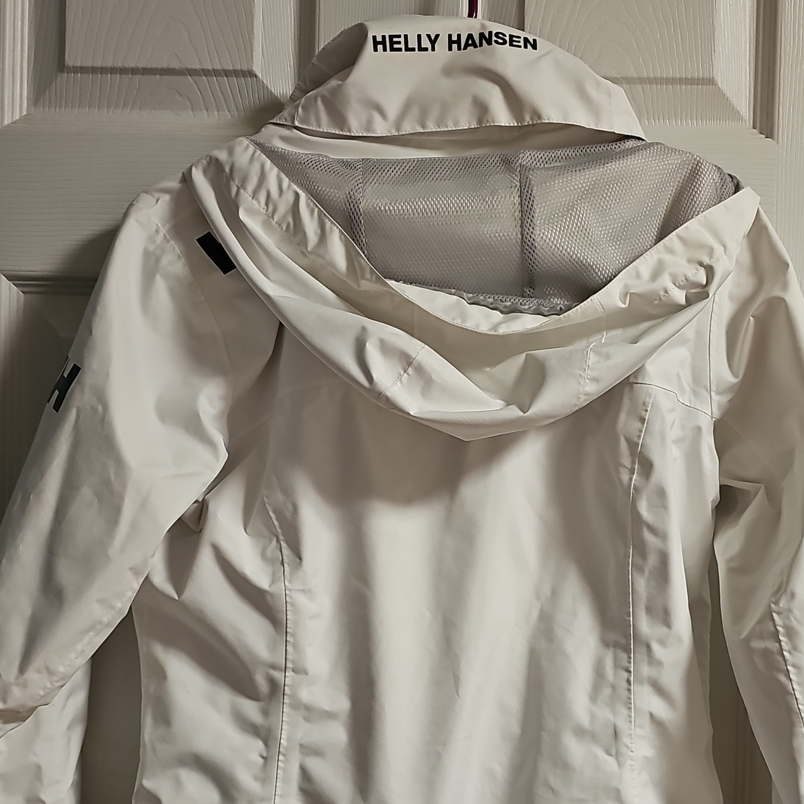 Helly Hansen Helly Tech Protection Womens White Hooded Full Zip Jacket S Perfect