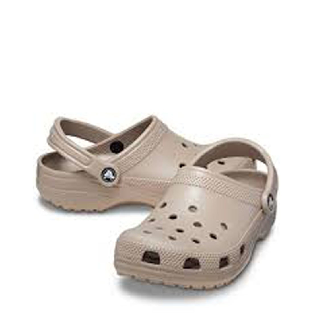 Crocs Classic Clog Taupe Tan Beige Men Women Casual Water Shoes Sandal 10001-214