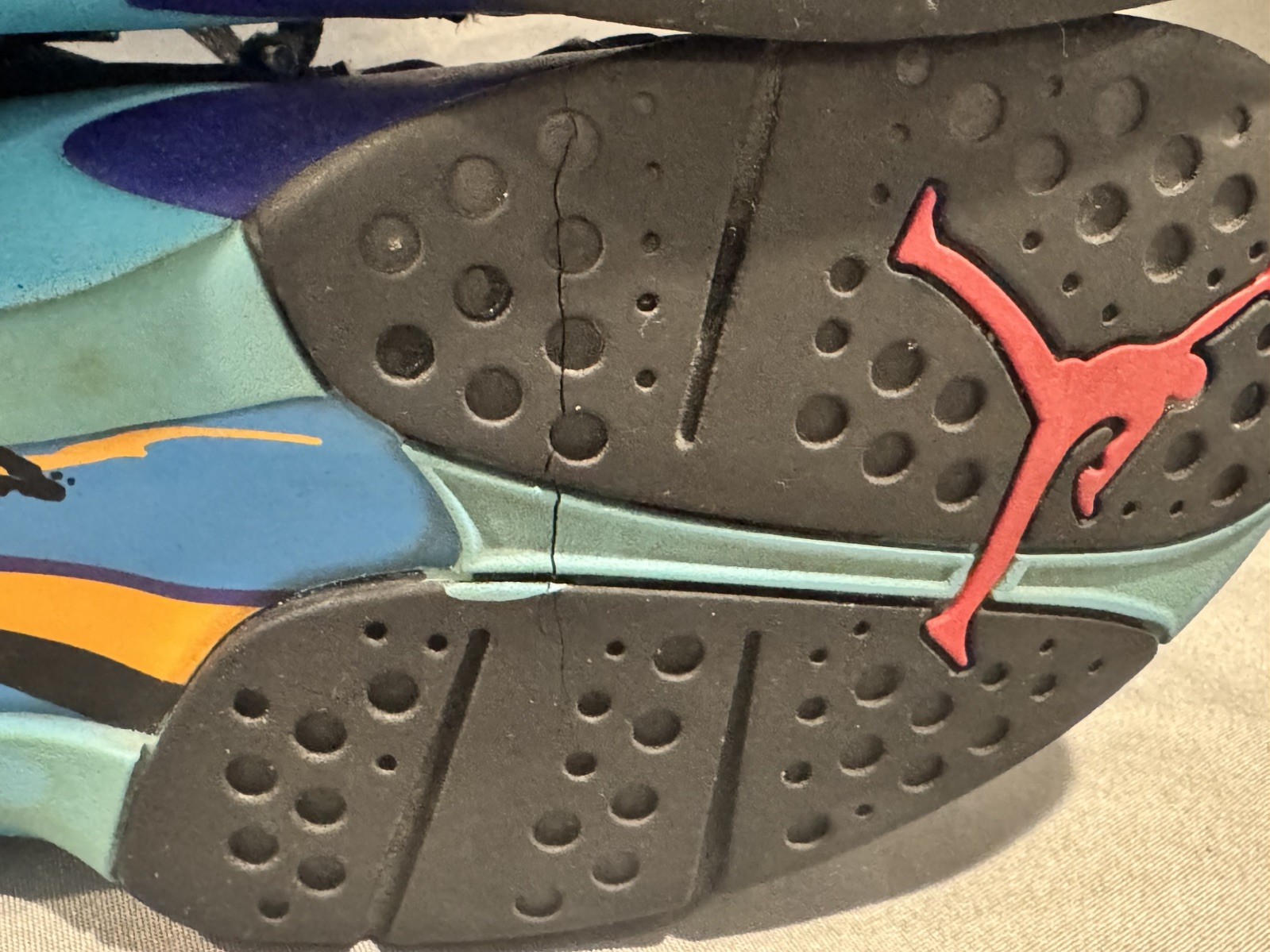 Size 11 – Jordan 8 Retro Aqua 2015 No Box
