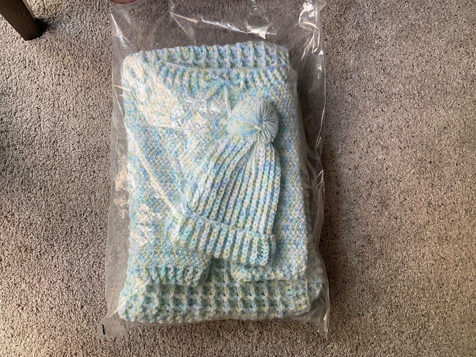 Handmade Crocheted Baby Set
