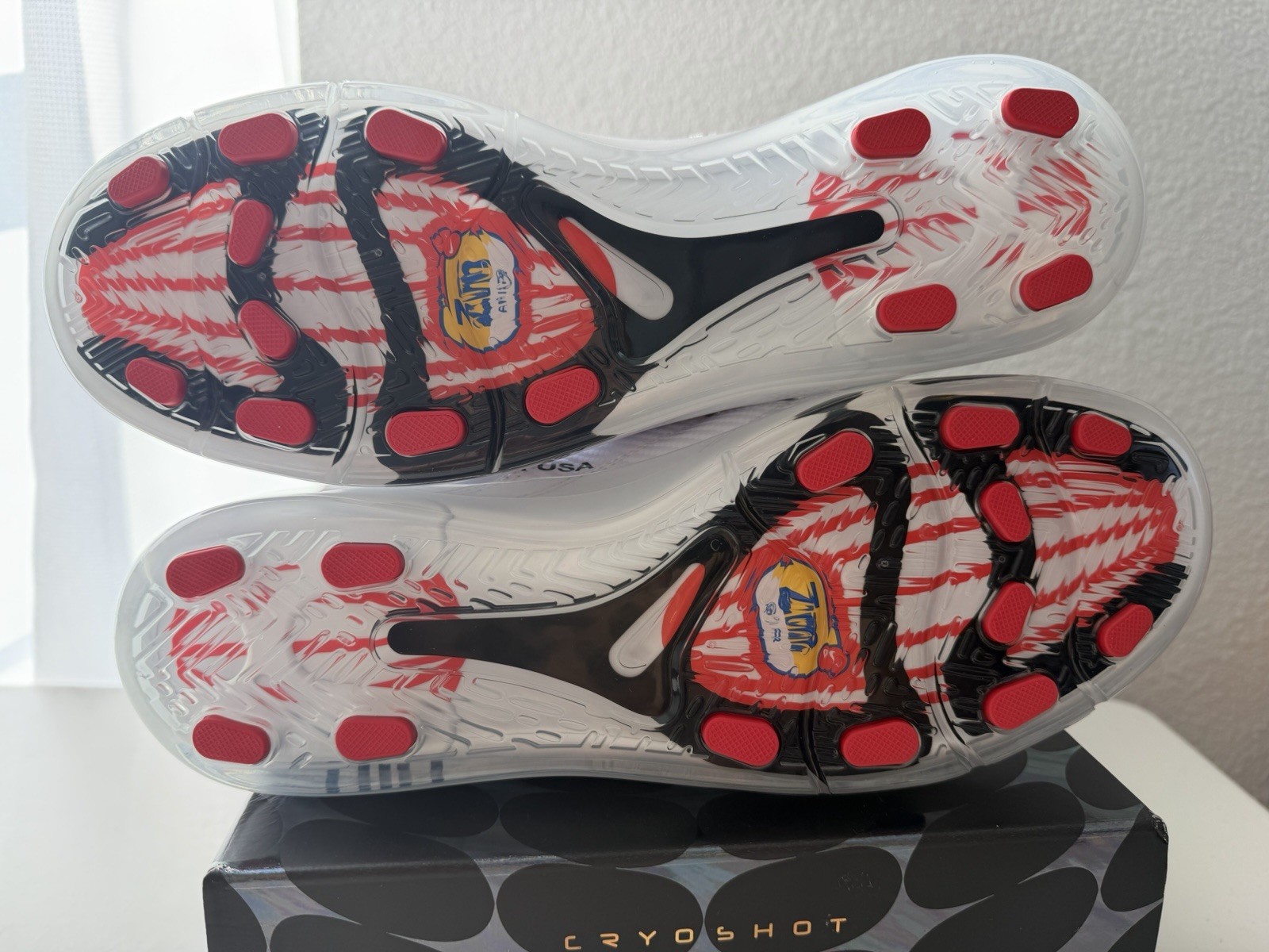 Nike Virgil Abloh Archives Cryoshot Zoom M9 USA US10.5 In Hand comes with a card