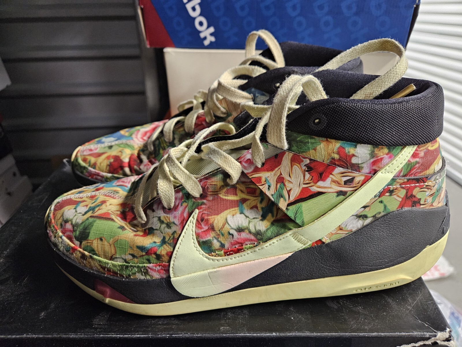 Nike KD 13 KD13 NBA 2K NBA2K 2K20 2K21 Sz 11 Kevin Durant EUC XIII Floral