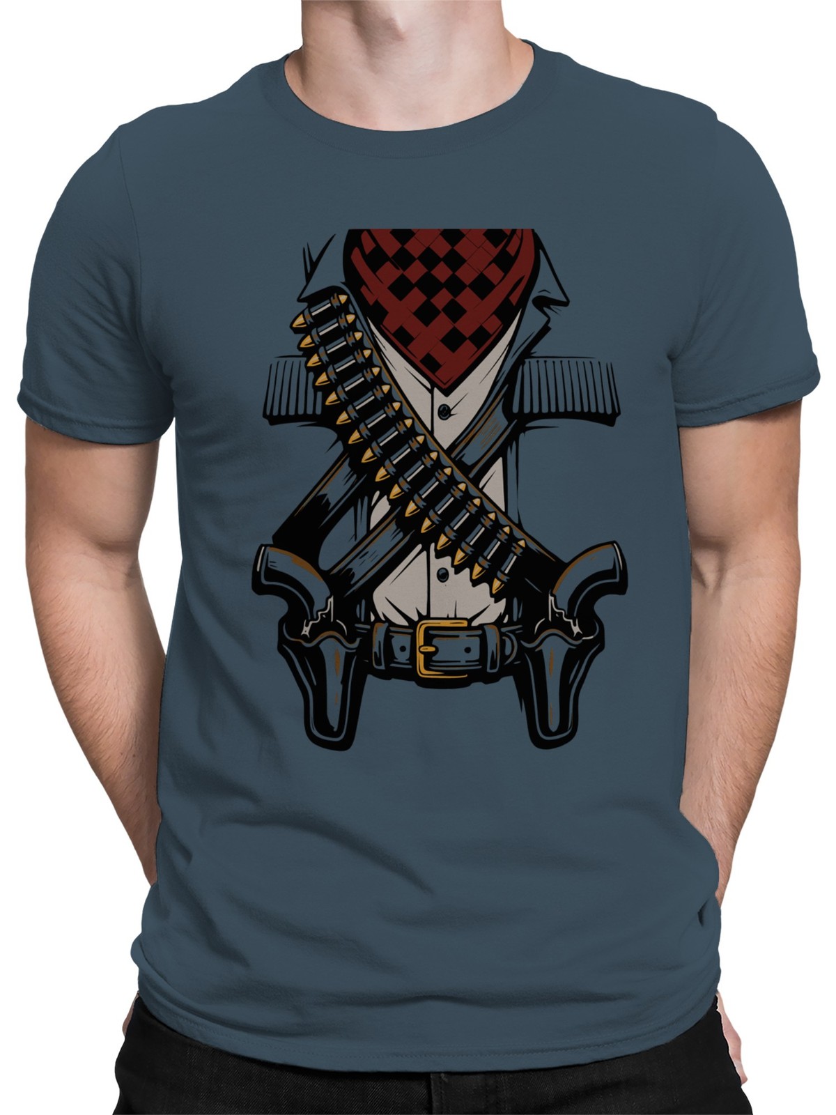 Cowboy Bandit Bullet Men’s T-shirt