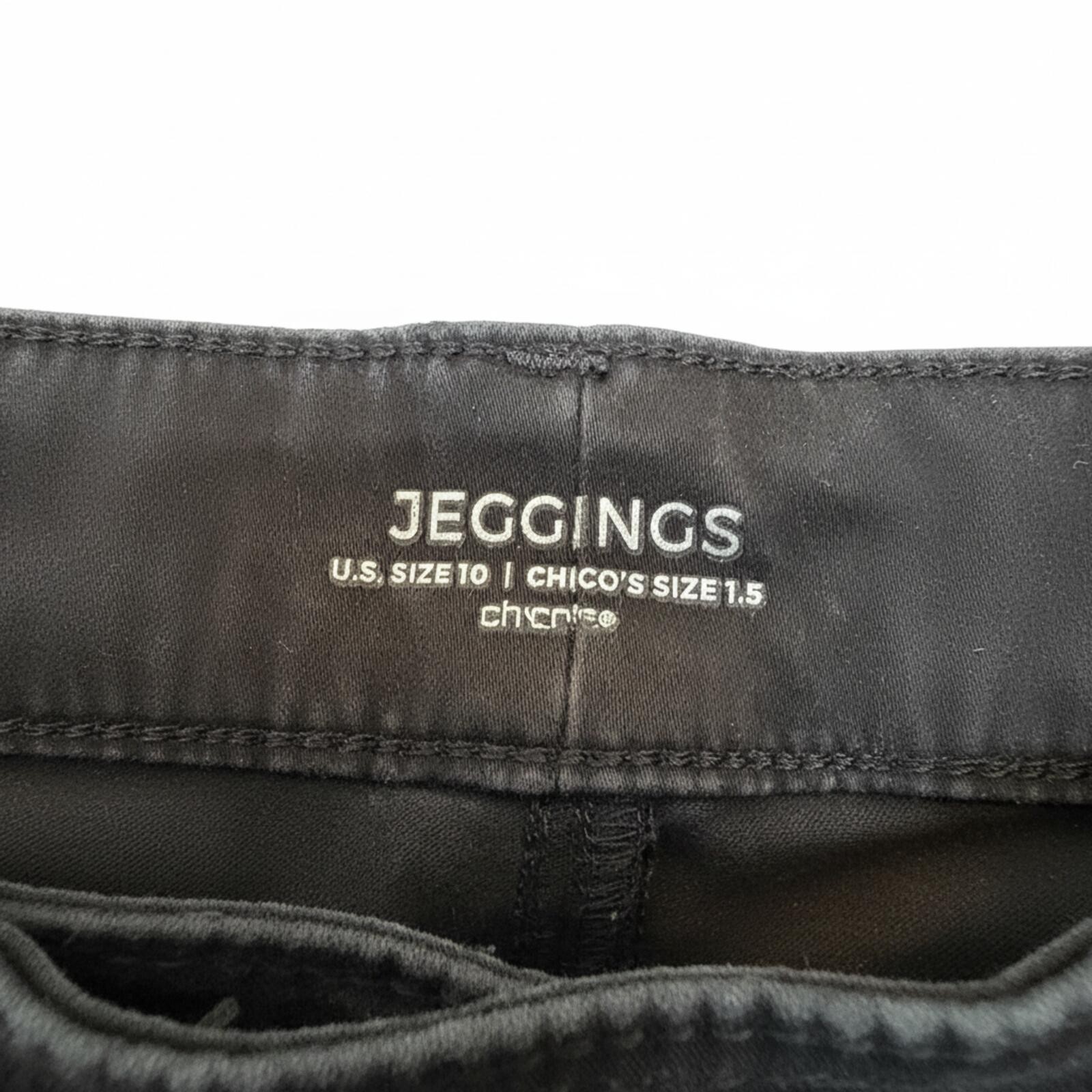 Chico’s Black Jeggings (1.5 / US 10)