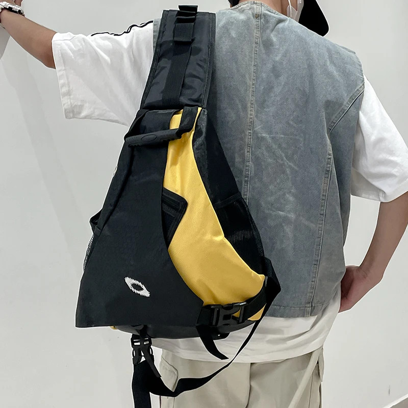 Large capacity chest bag, large capacity side back crossbody bag, multiple