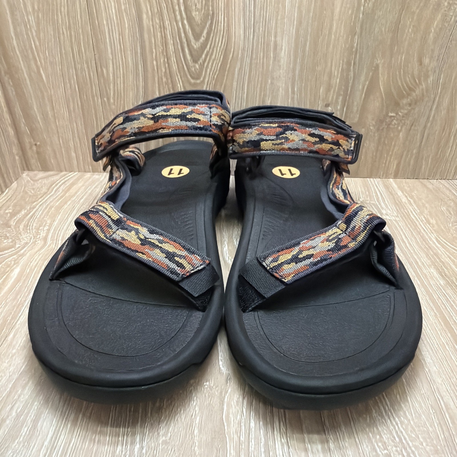 Teva Hurricane XLT 2 Mesh Black Brown Sandals Men’s Size 11 New Hiking Outdoors