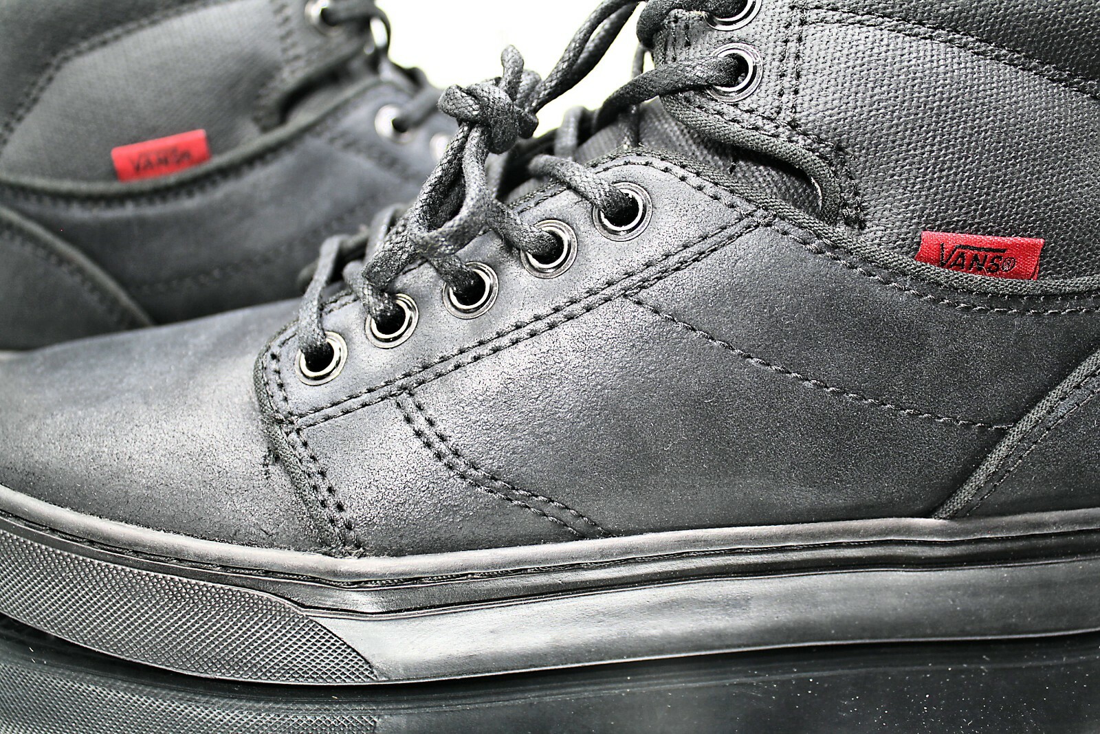 VANS Alomar Bomber Black Sneaker Skate Tennis Shoes Mens Size US 6.5 VN000VNBHXR