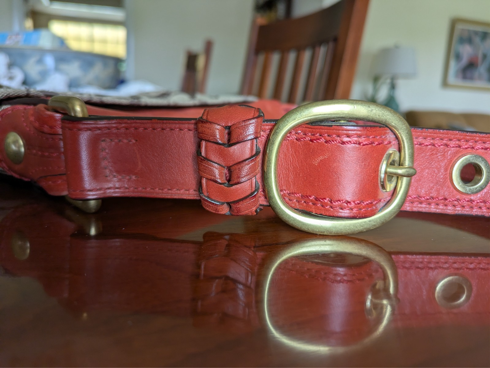Coach Vintage Bleeker Canvas/ leather handbag