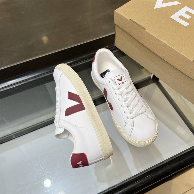 New Collection! Veja Esplar Women/Men Sneaker Extra White / Black, EU 36 – 45