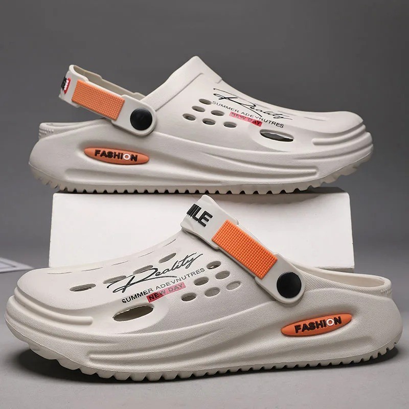 Men’s EVA Clogs Slip-On Sandals Non-Slip Lightweight Garden Shoes