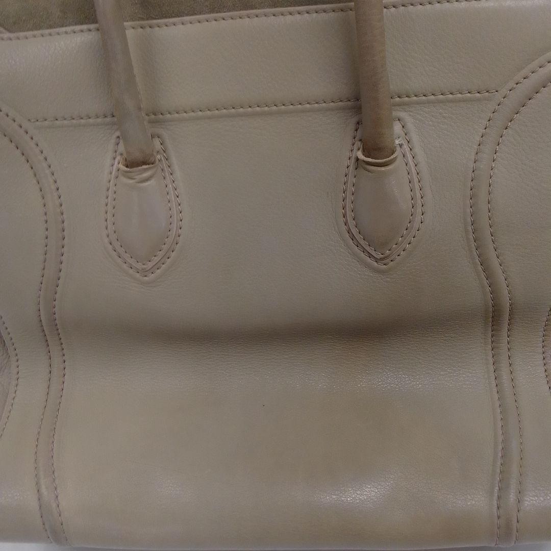 CELINE Luggage Phantom Tote Bag Handbag Leather KM050 Authentic Luxury Fashion