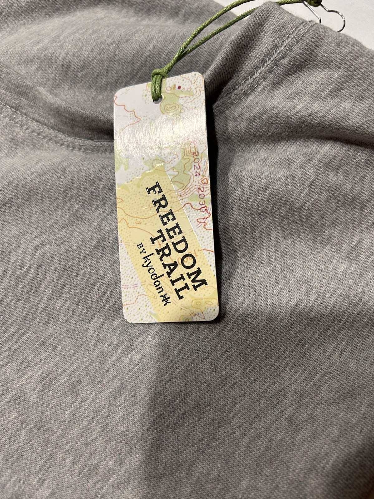 Freedom Trail Kyodan Gray Sleeveless Hoodie Dress NWT Pink Lined Athleisure Sz M