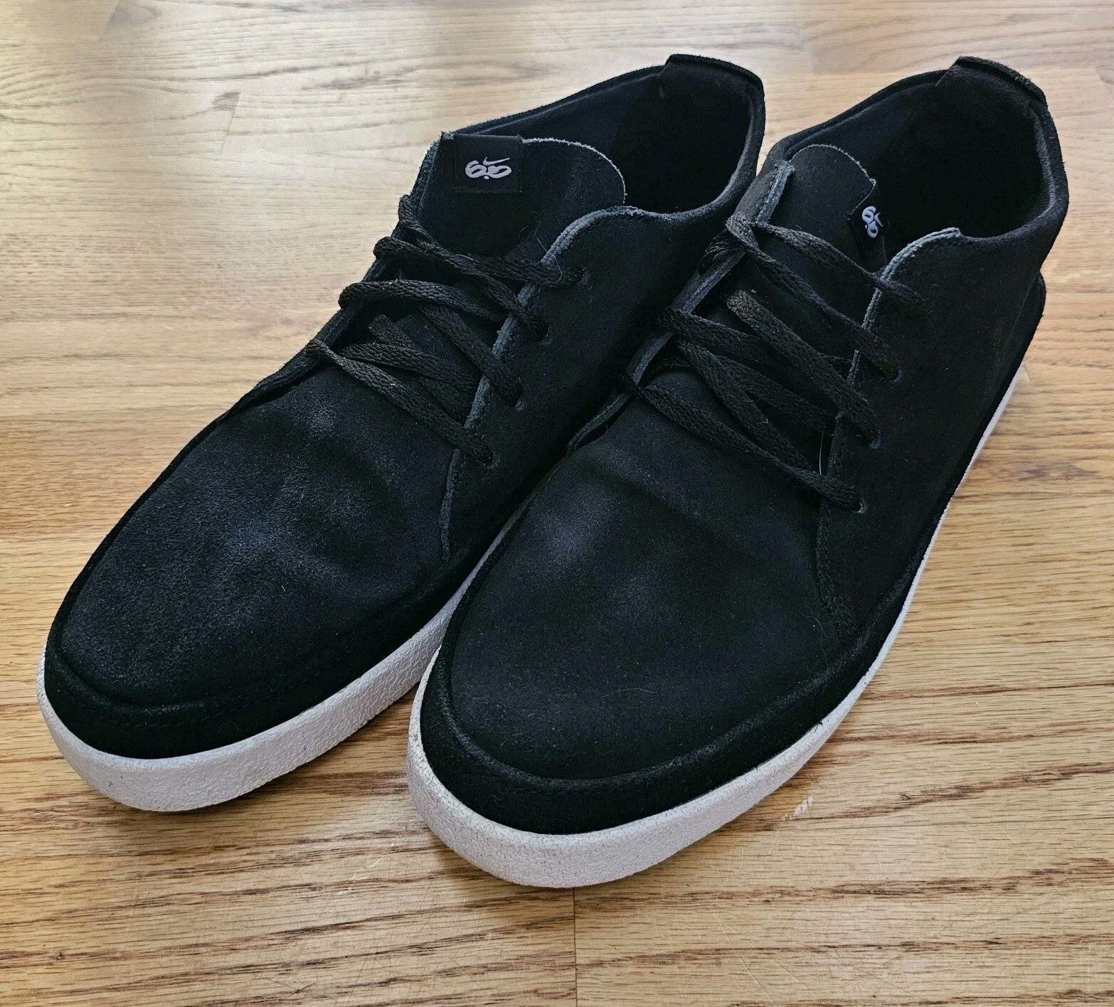 Nike 6.0 RZOL Skateboarding Shoes Black Charcoal Men 10.5 BMX 454299-005 Retired