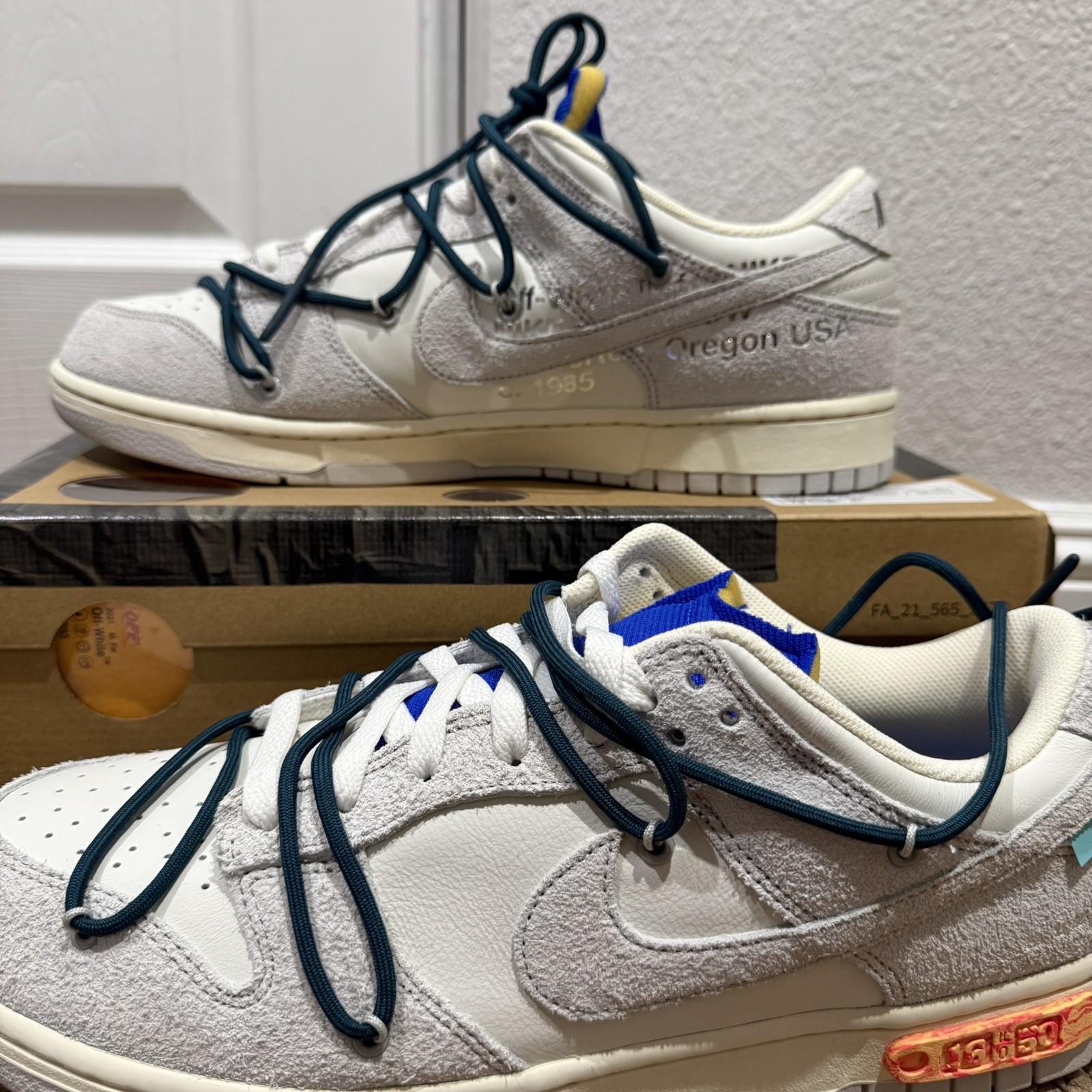 Size 12 – Nike Off-White x Dunk Low Lot 16 of 50 Worn once With Original Box
