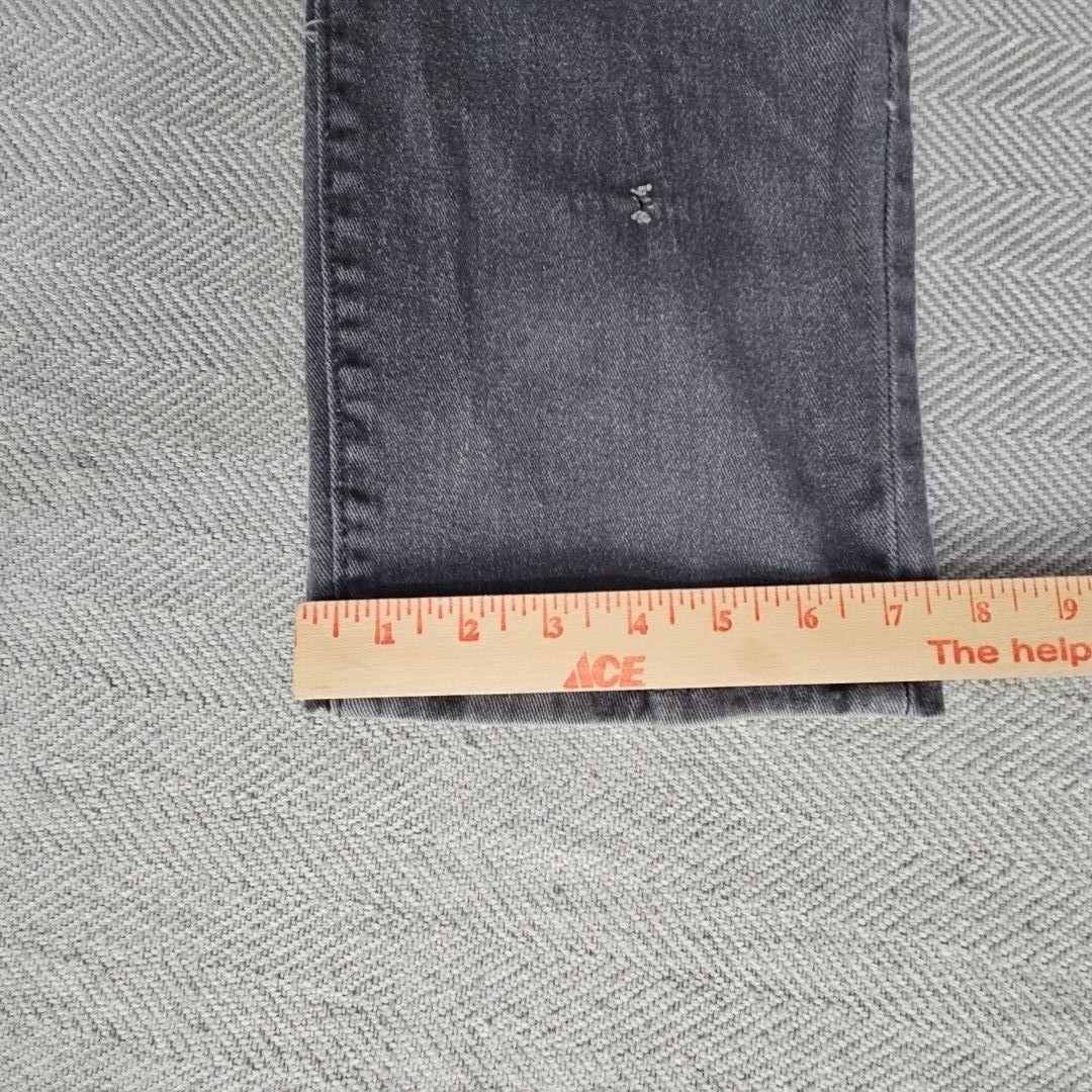 Franky Max Jeans Men’s W36 L30 Tapered Gray Wash Moto Biker Reinforcement Denim