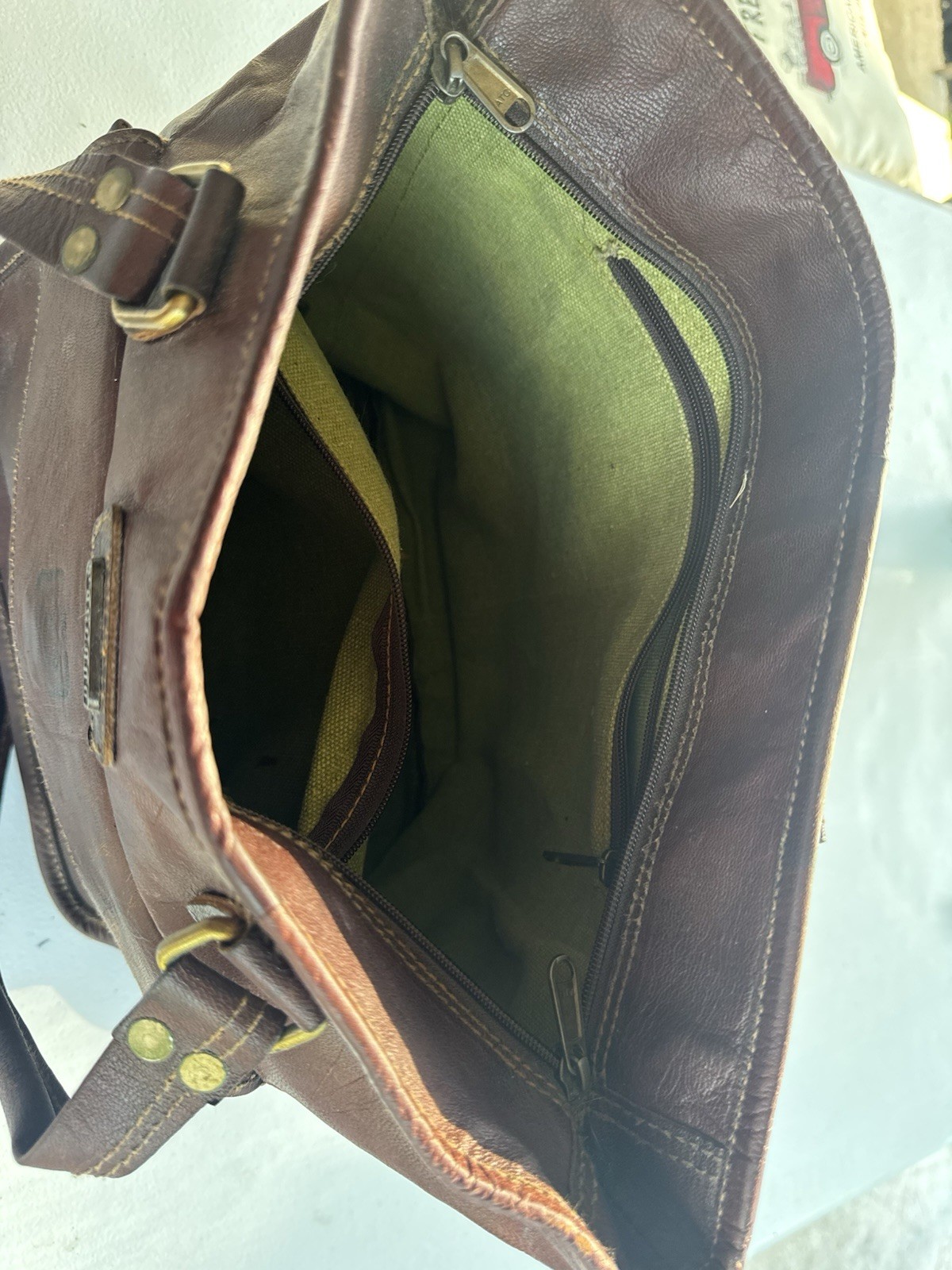 Pescado Handmade Leather Tote Bag Eco Friendly Goat Leather
