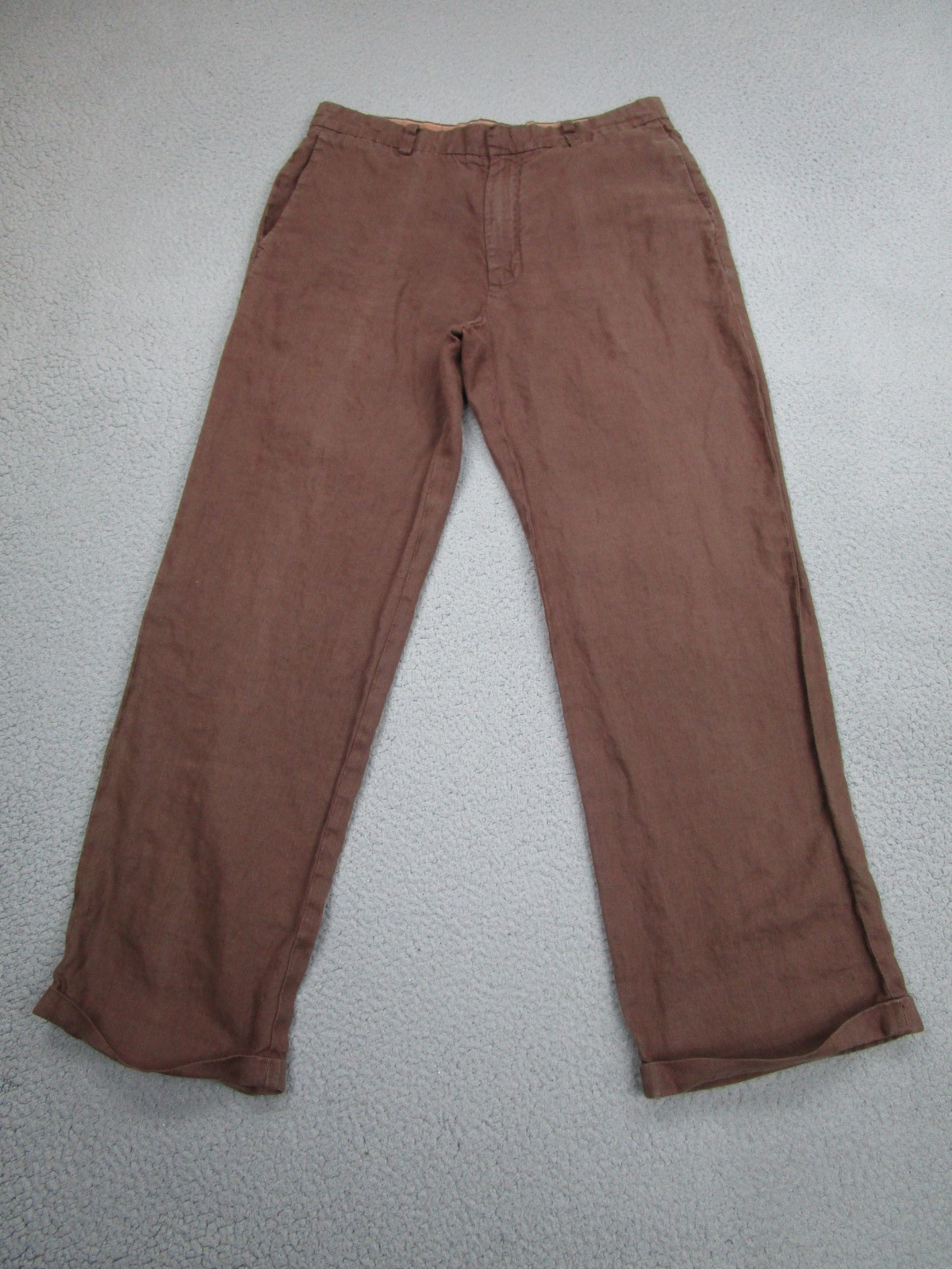 vtg Y2K Banana Republic pants 35×34 act 34×31 Dawson 100% Linen Coastal