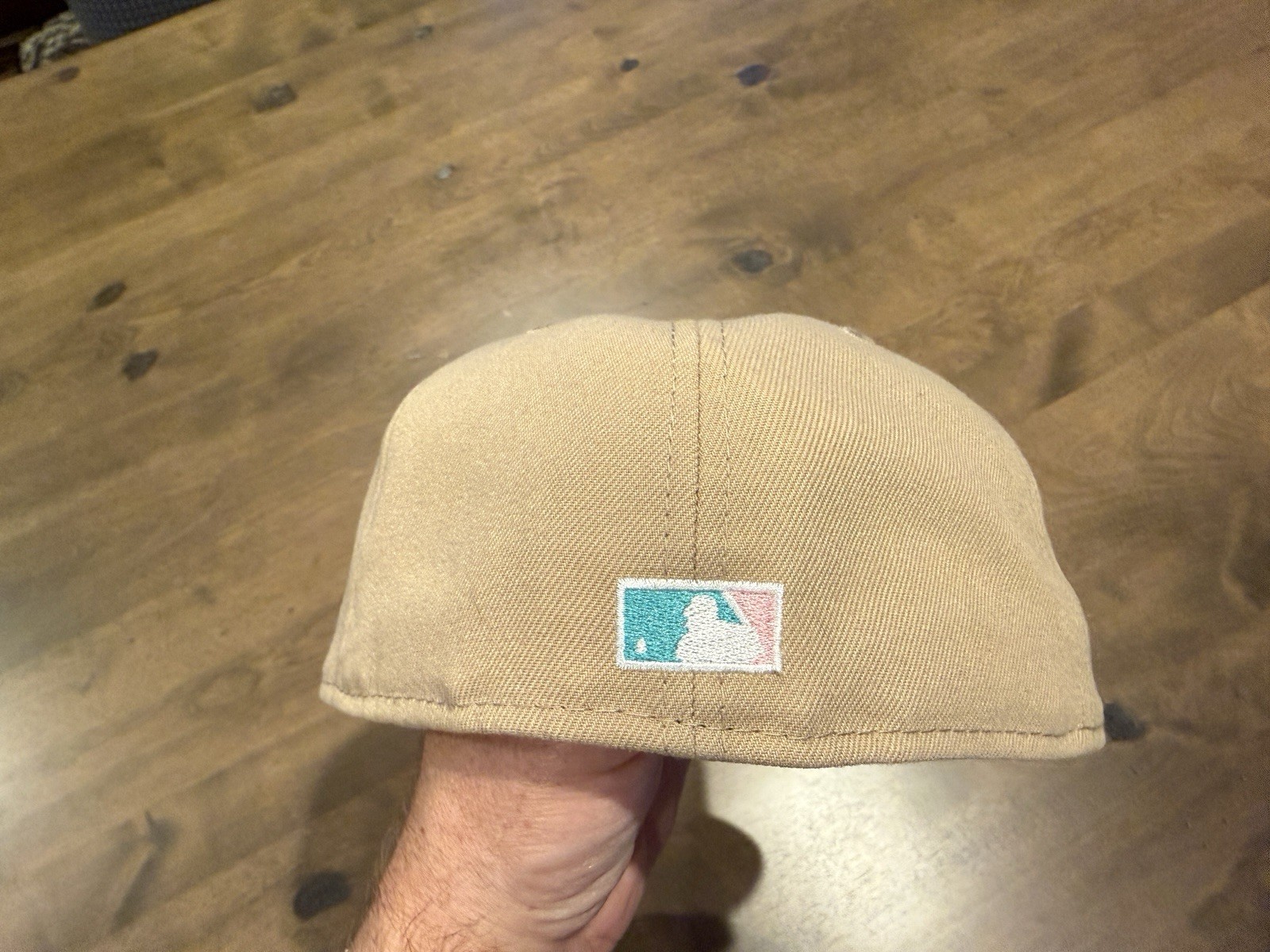 New Era 59FIFTY St. Louis Cardinals Beige Pink Brim Fitted Cap Men’s 7 3/8