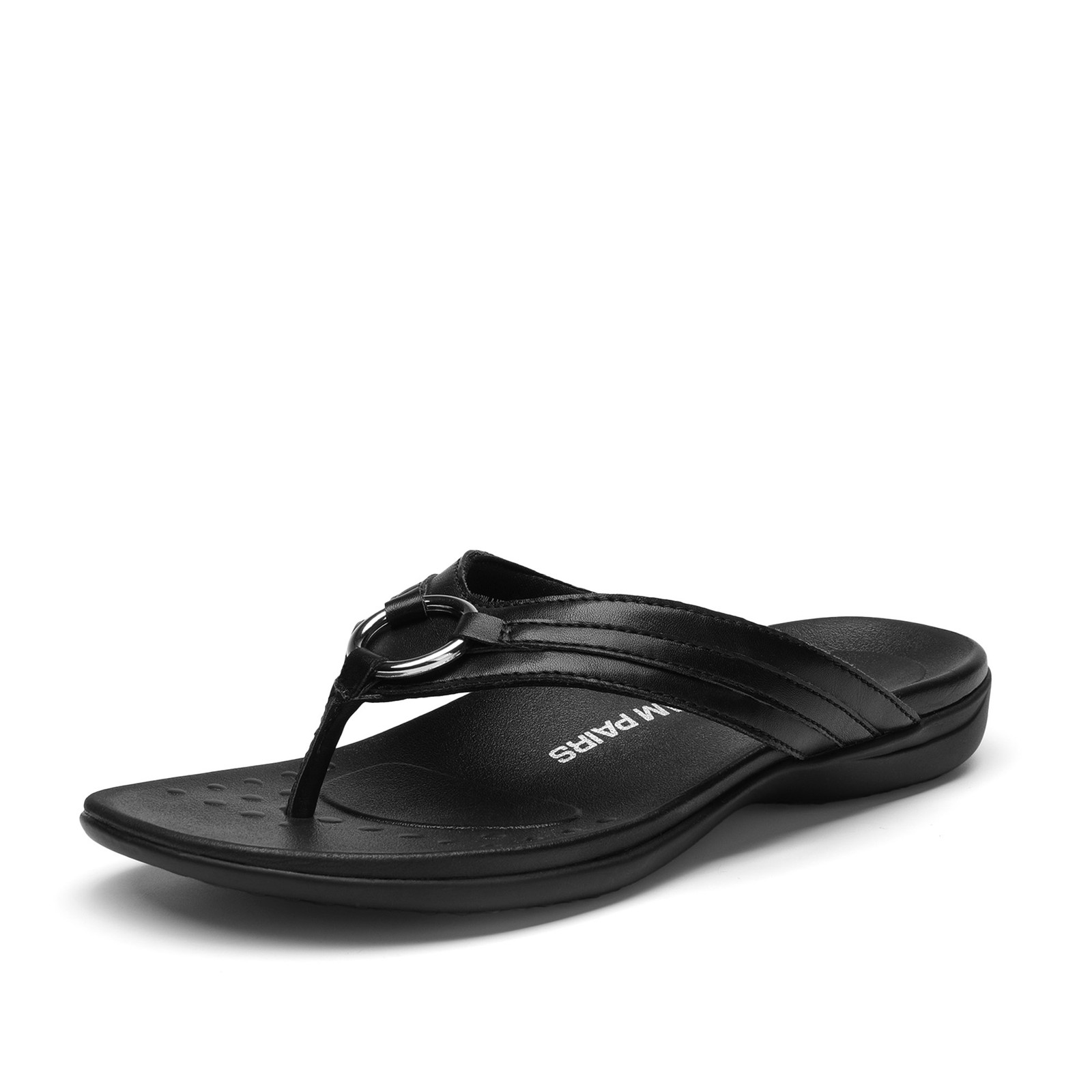 Women Quick-Dry Arch Support Flip Flops Beach Vacation Walking Thong Sandals
