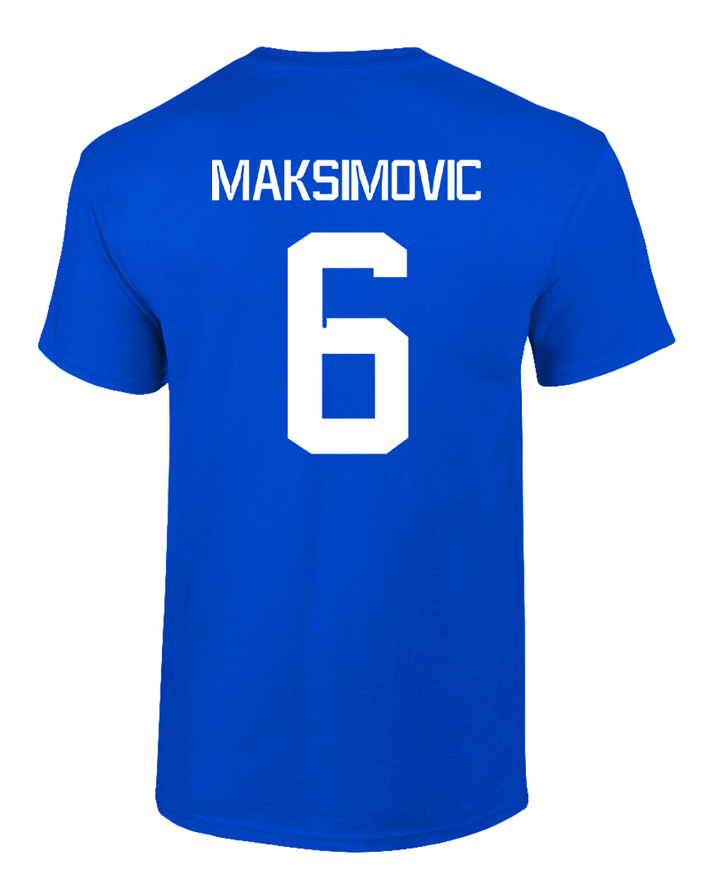 Serbian Soccer #6 Nemanja Maksimovic World Football Adult and Youth T-Shirt