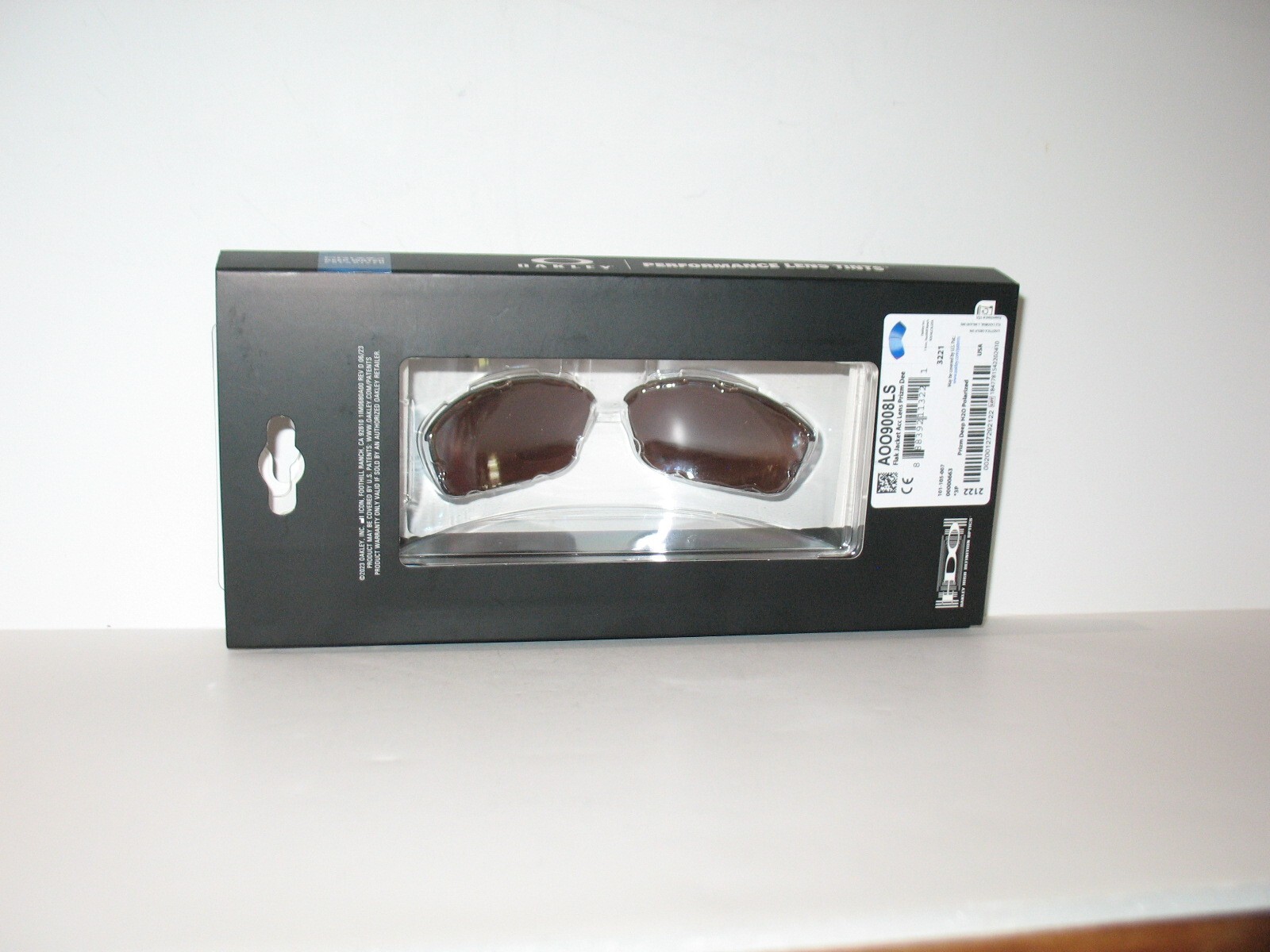Oakley Flak Jacket Polarized lenses ~~~Prizm Deep Water