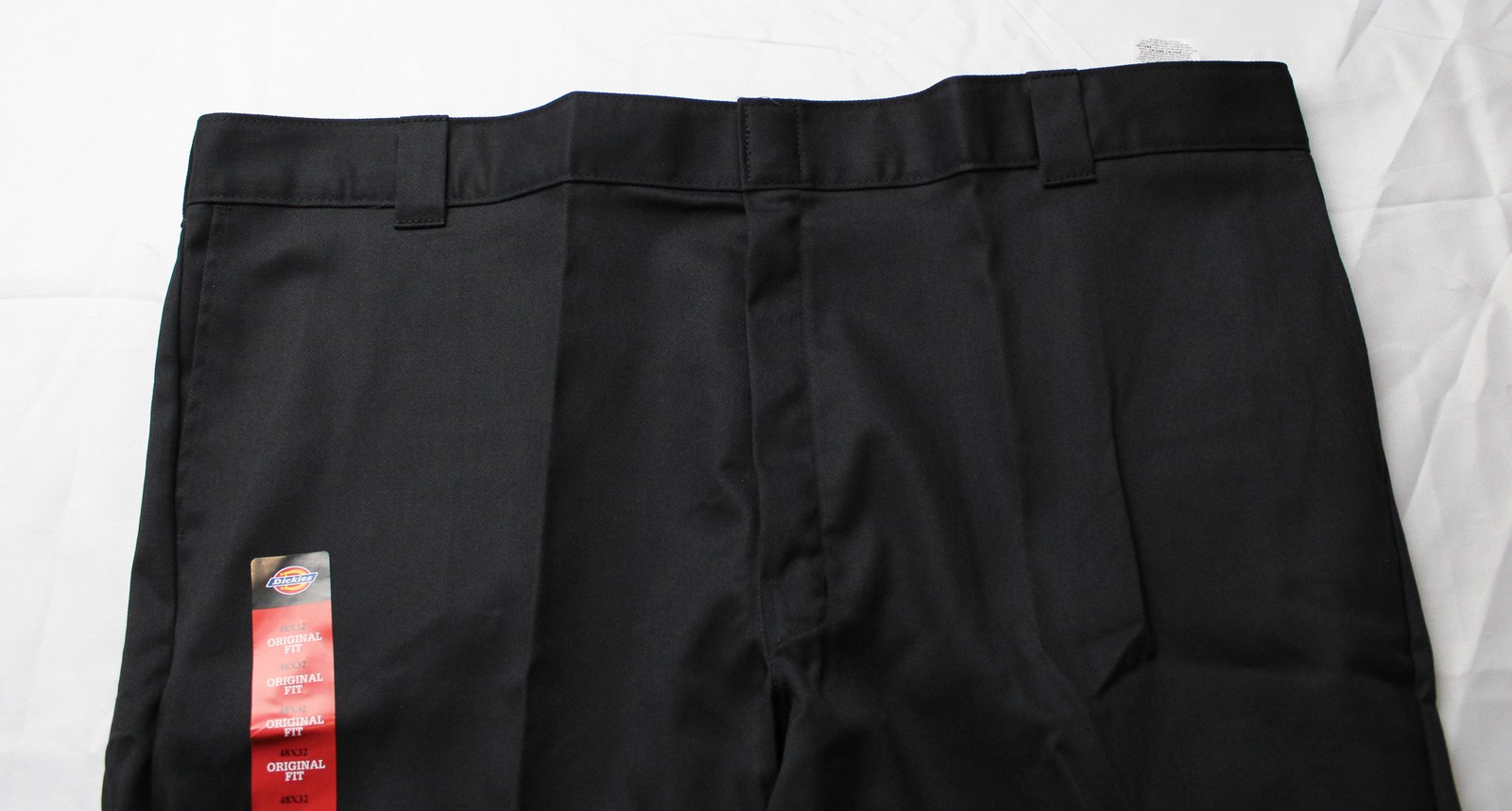 Dickies Men’s Original 874 Straight Leg Work Pants BL1 Black Size 48X32 NWT