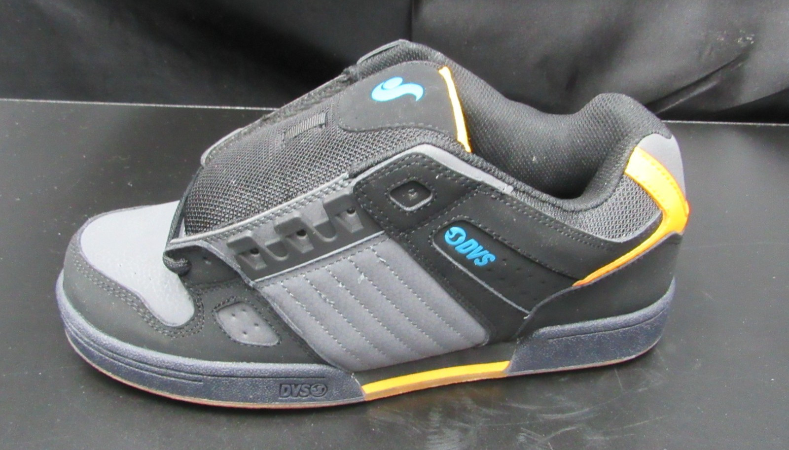 DVS Skateboard Shoes Celsius Black/Orange/Blue Men’s 9 972