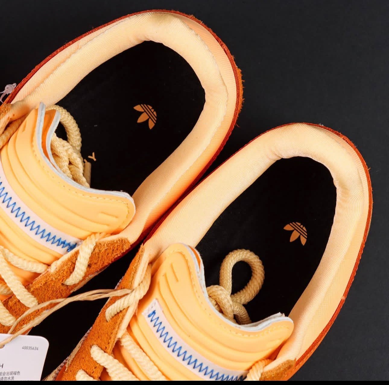 Premium Designer Gazelle Indoor Santurce Unity Orange Shoes JS5050