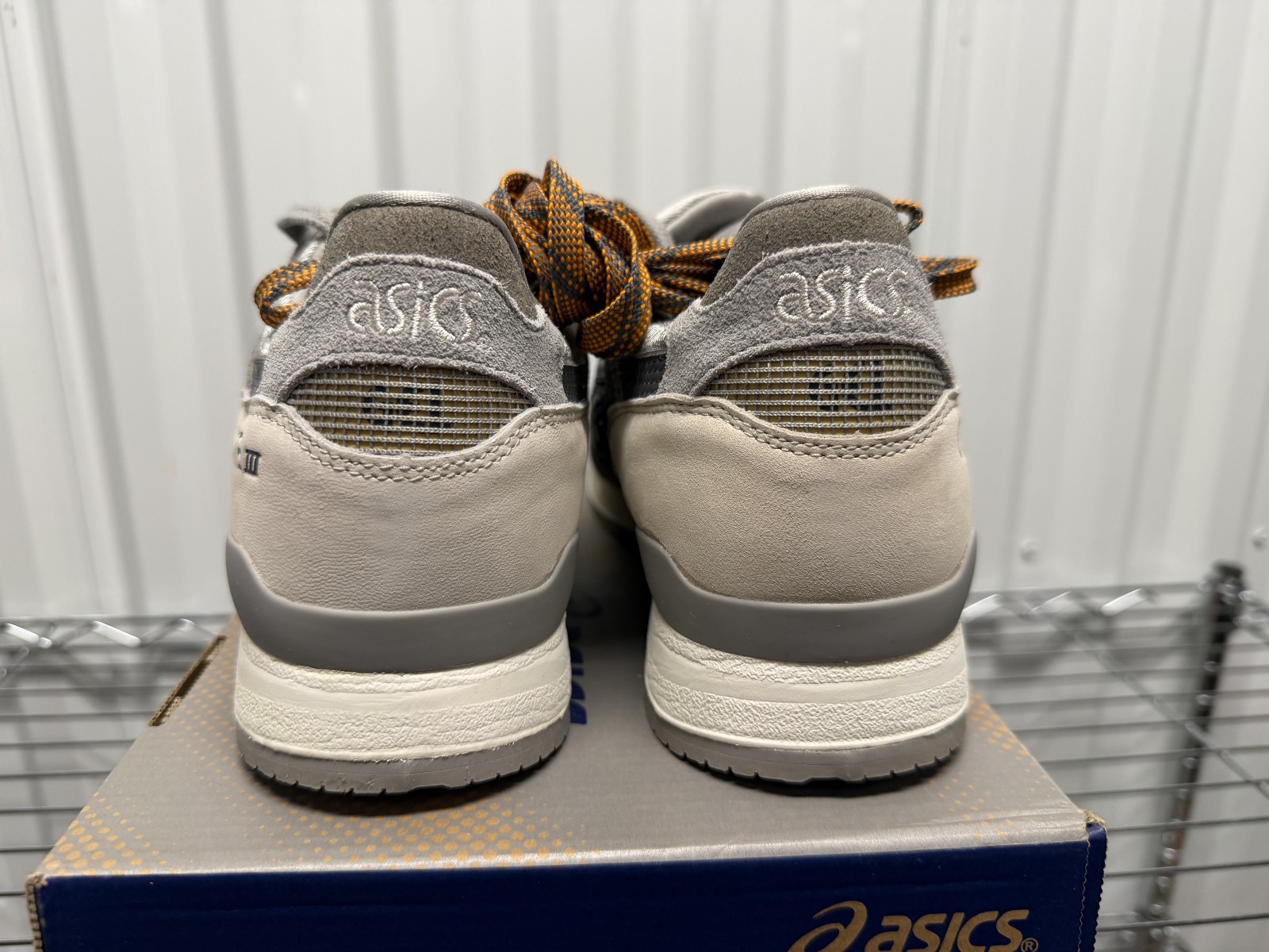 Size 10.5 – ASICS Gel-Lyte III “Snowman” Sneakers Vintage Kith H42NK 2014