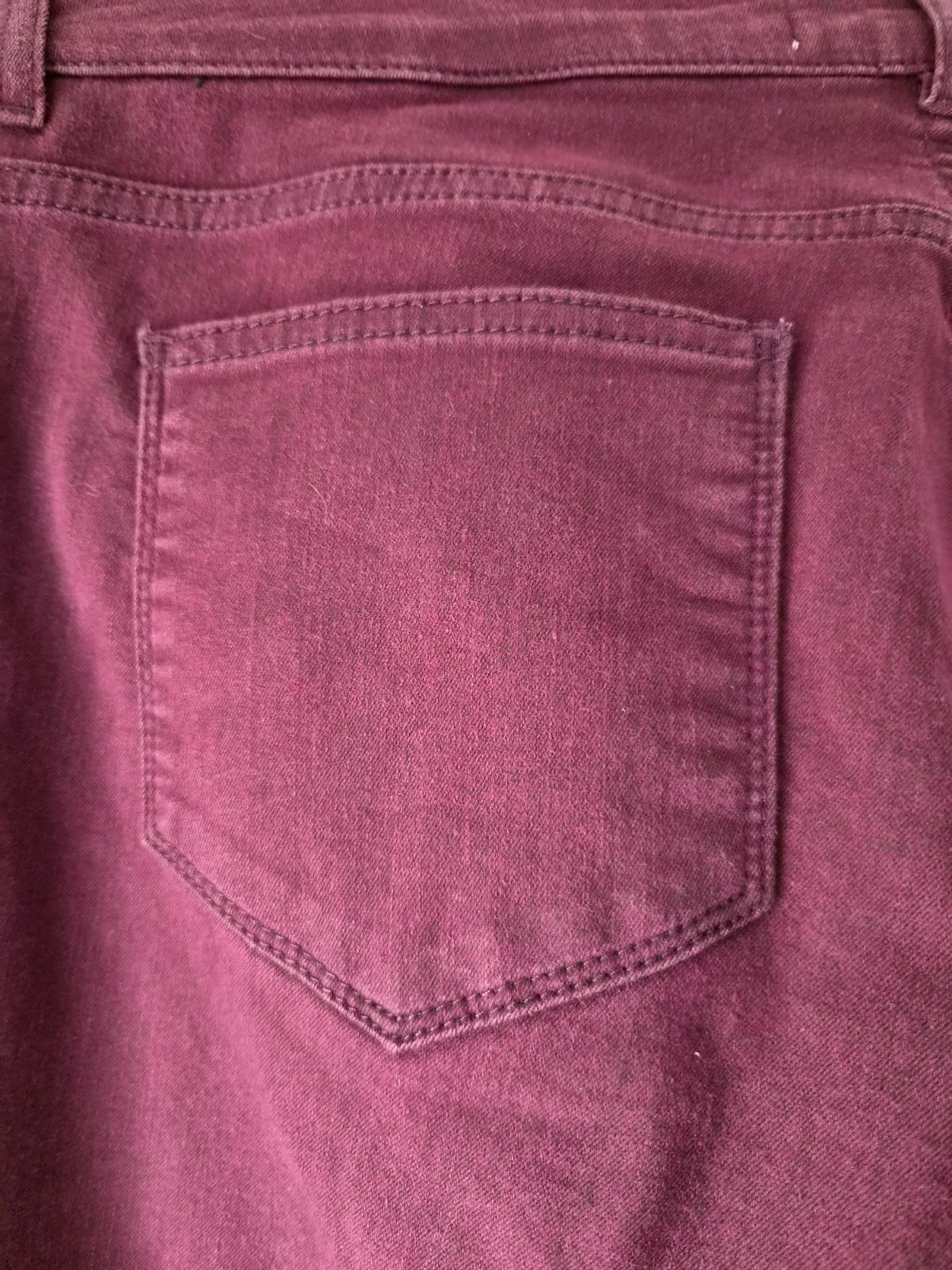 Fat Face Women’s Plum Colour Five Pocket Jegging’ – Size 14 UK Jeans Clothes
