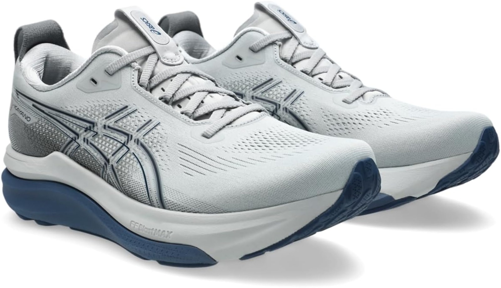 ASICS Men’s Gel-Kayano 33 Running Shoes – Piedmont Grey/Midnight – 12.5 Wide