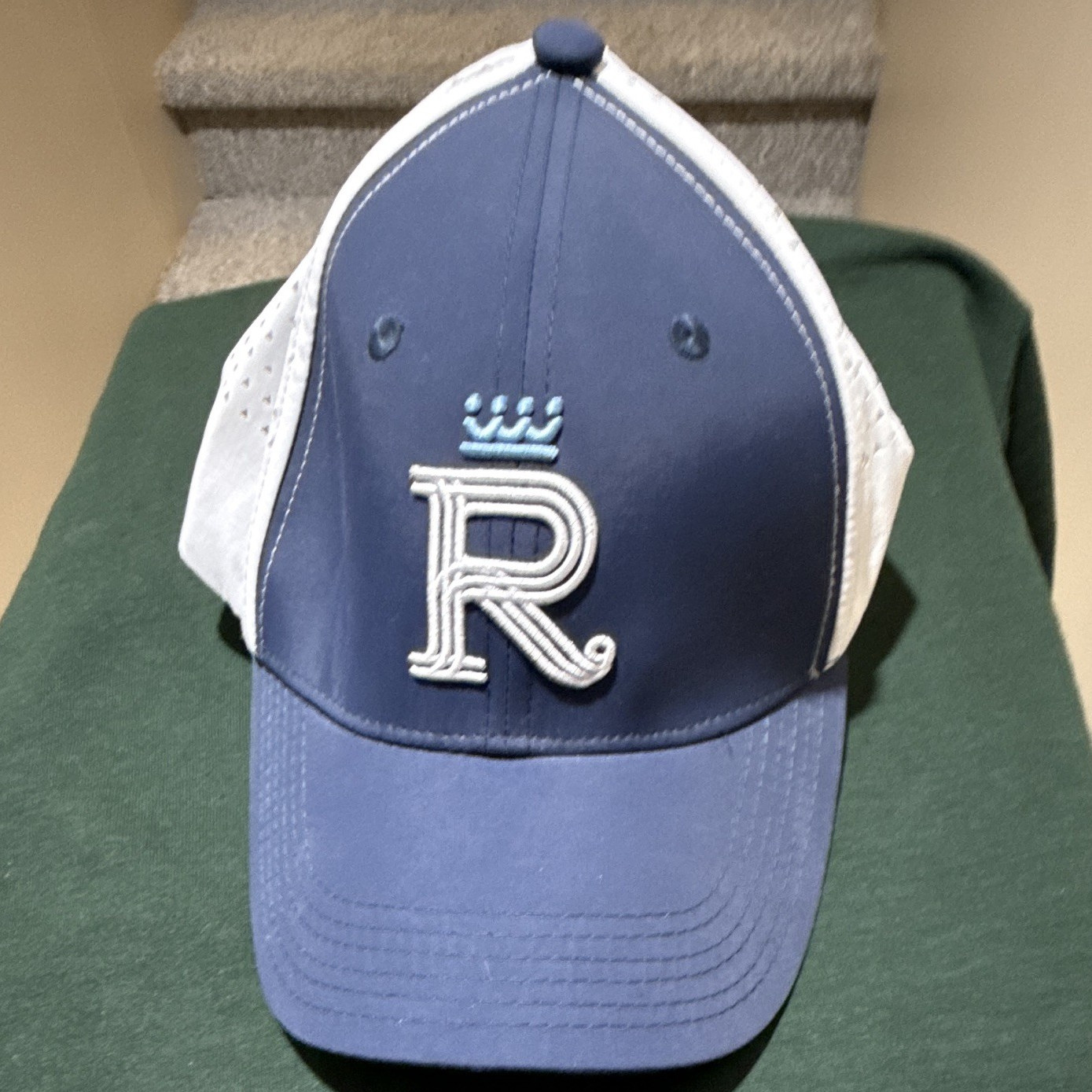 Kansas City Royals Blue & White Mesh Back Adjustable Baseball Cap