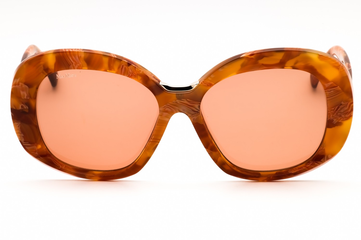 MAX MARA MM0087-56E-55 Sunglasses Frame Size 55mm 140mm 16mm HAVANA Women