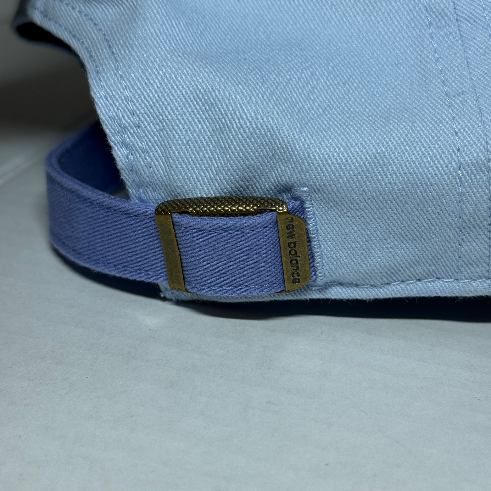 47 Brand x New Balance Collab Clean Up Adjustable Hat Oxford Sky Blue Cap