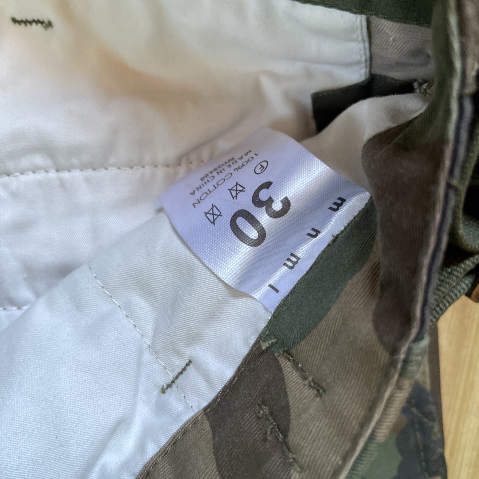 MNML Cargo Shorts Camo 30