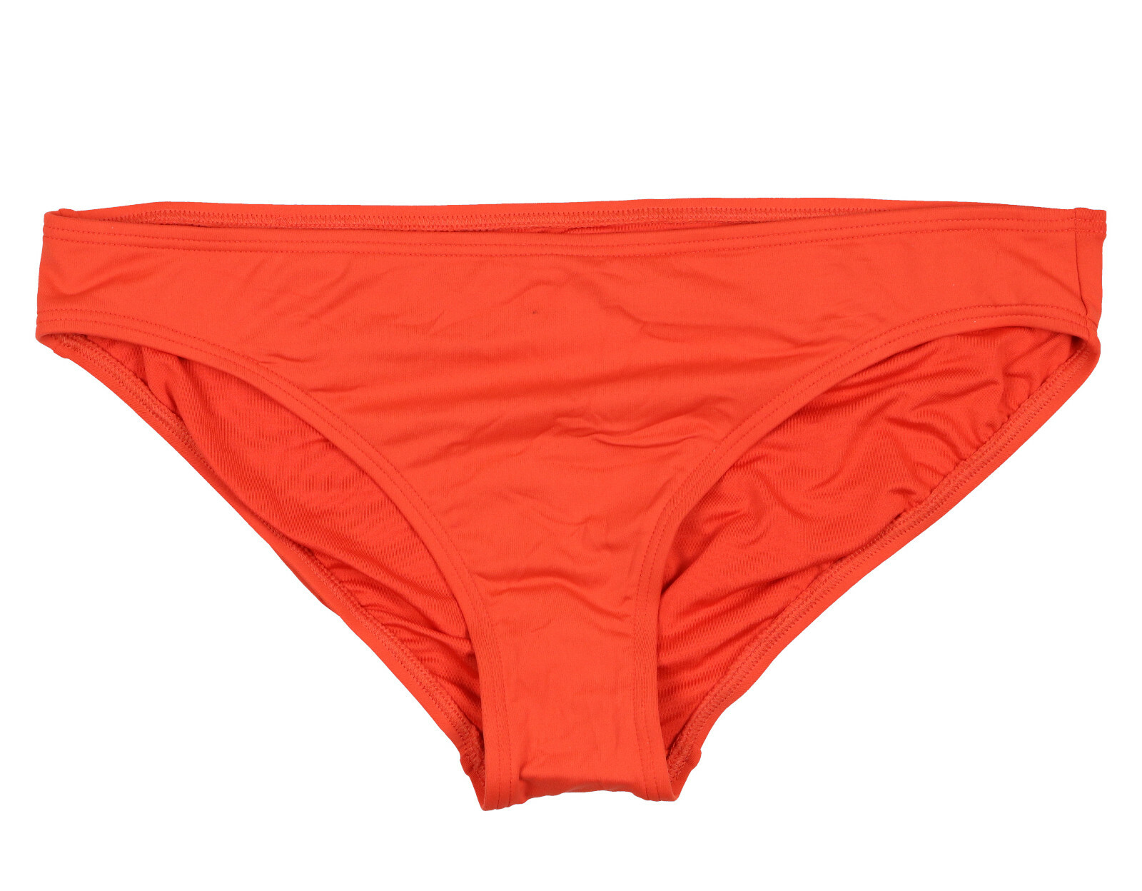 MICHAEL KORS Classic Hipster Bikini Bottoms sz L Large Terracotta Orange