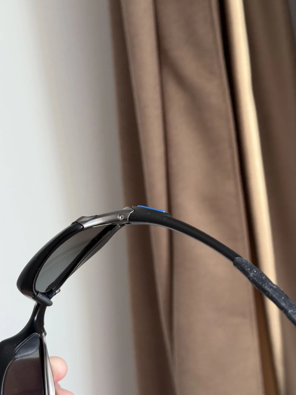 Oakley Minute Splice Redux Black Blue Hype Vintage Sunglasses Gorpcore USA Y2K