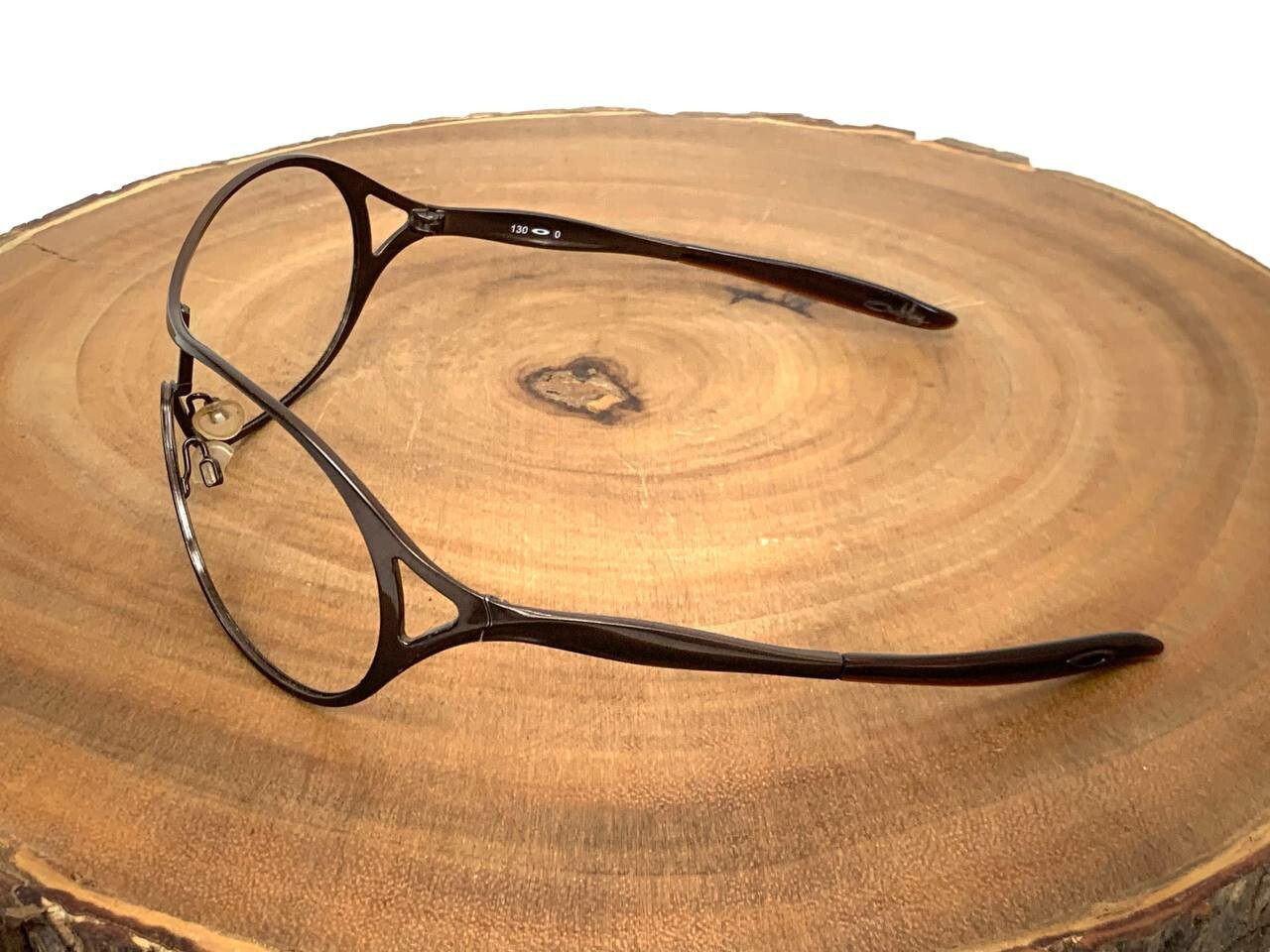 Oakley Sunglasses As is Deception 004039 04 FRAME ONLY Women Bronze Brown 115 mm