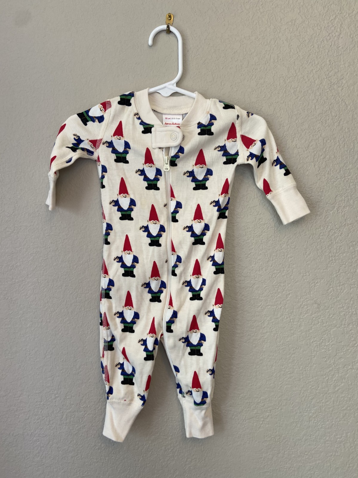 Hanna Andersson Organic Cotton Sleeper One Piece x6 ✨ Gnome ✨ varies sizes 0-12M