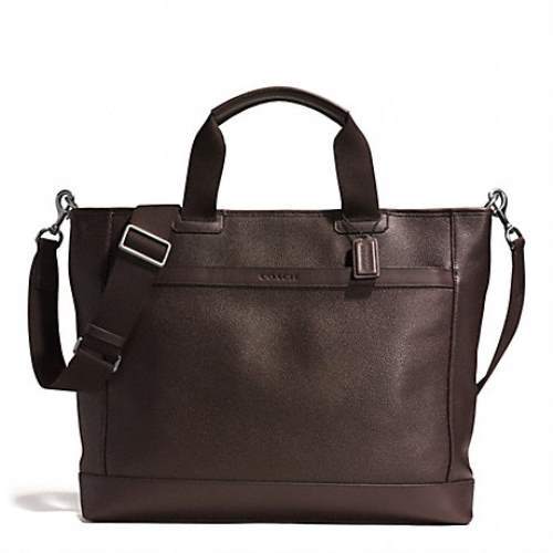 Coach Men’s Camden Leather Mahogany Supply Messenger Bag F71347